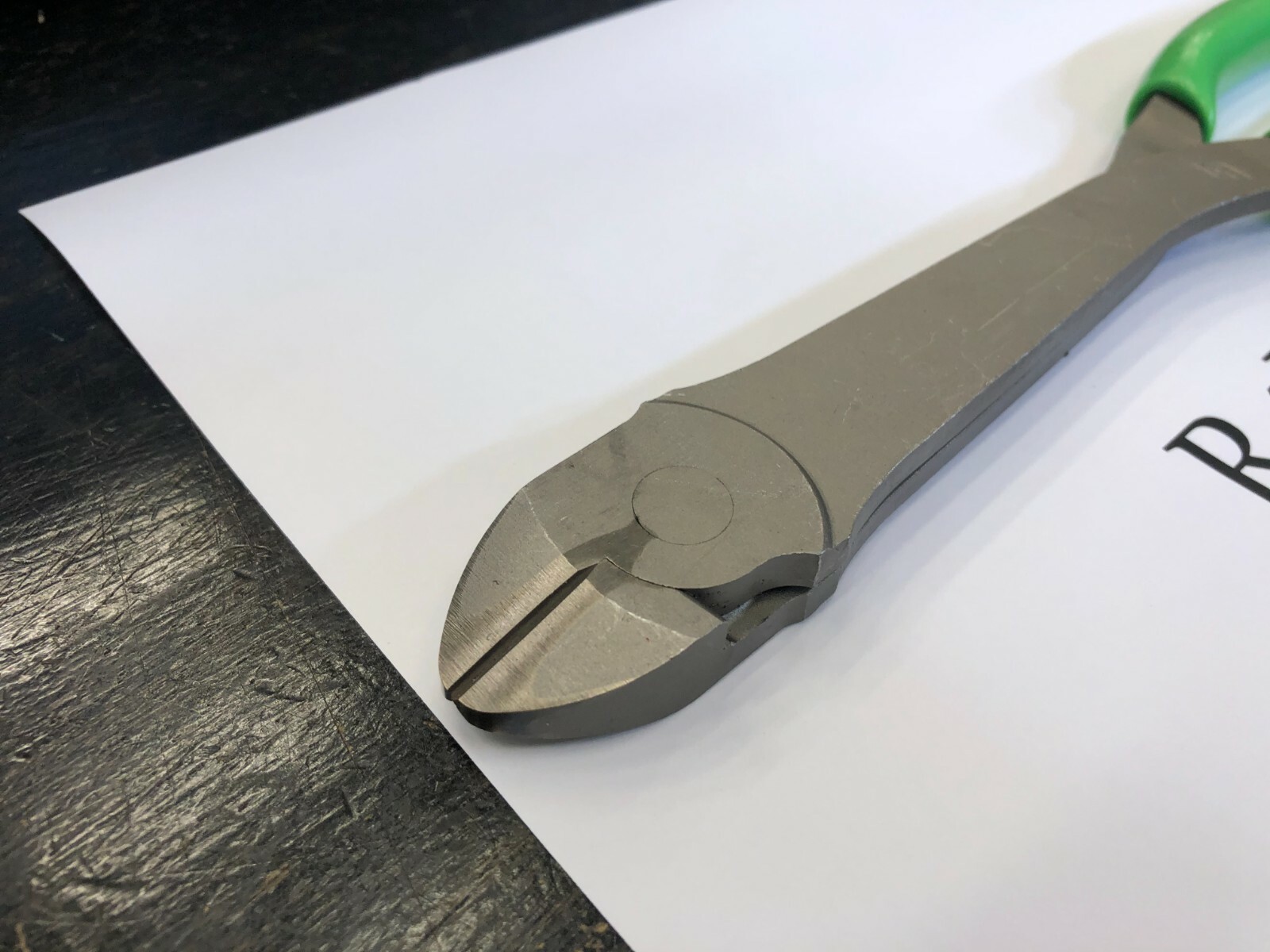 Snap-On Tools USA NEW GREEN 11″ VectorEdge Heavy Duty Diagonal Cutters 312CFG
