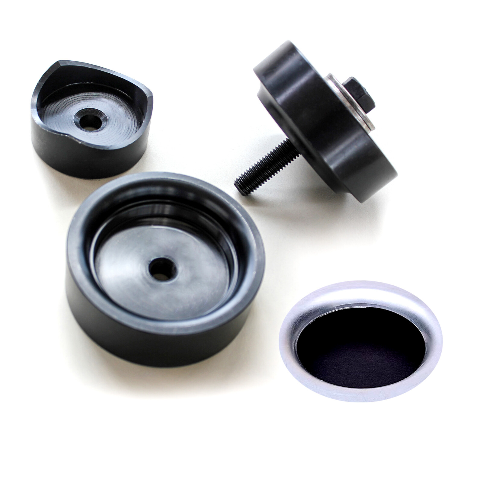 LOUDERLUN Hole Punch & Flare Tool Dimple Plate Dies (Sizes (inches): 2-3/4)