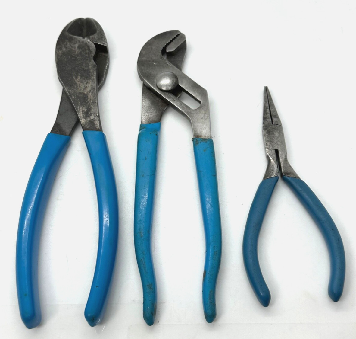 🇺🇸 Channel Lock Tools Diagonal Cutters Duck Bill Needle Nose Pliers Set Lot
