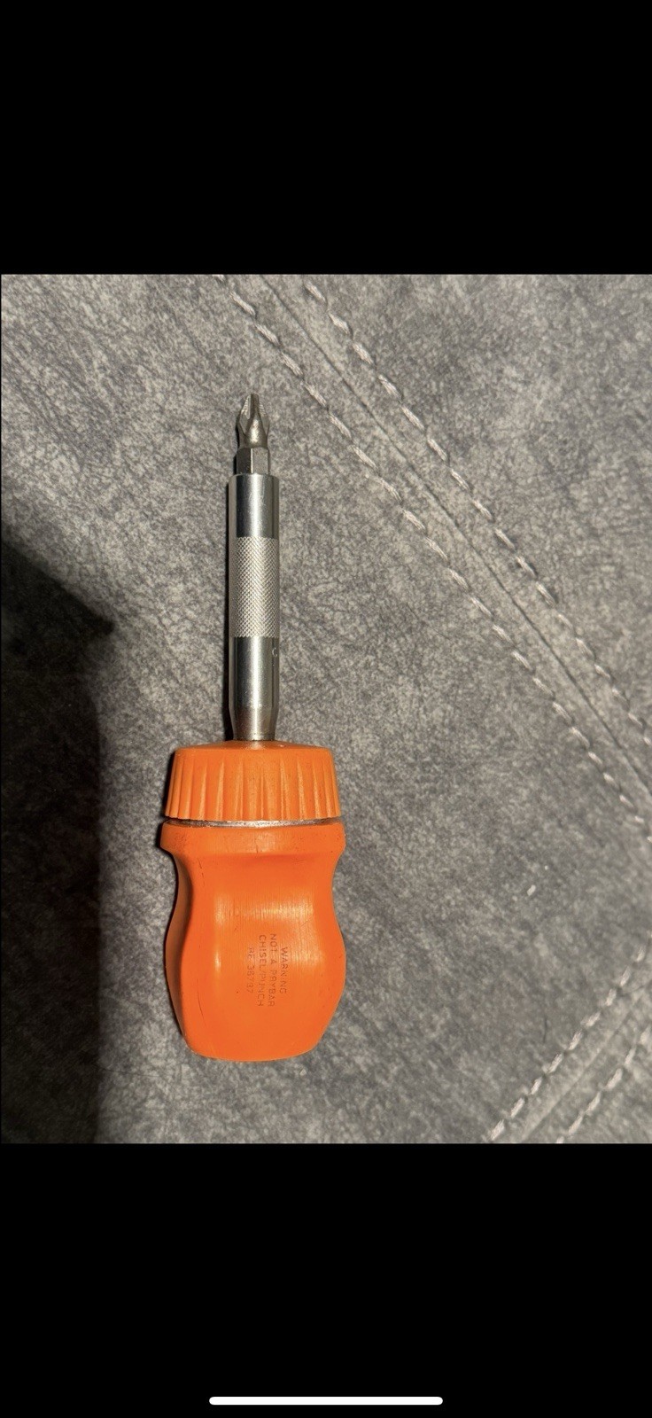 Snap On SSDMR1AO ratcheting Screwdriver