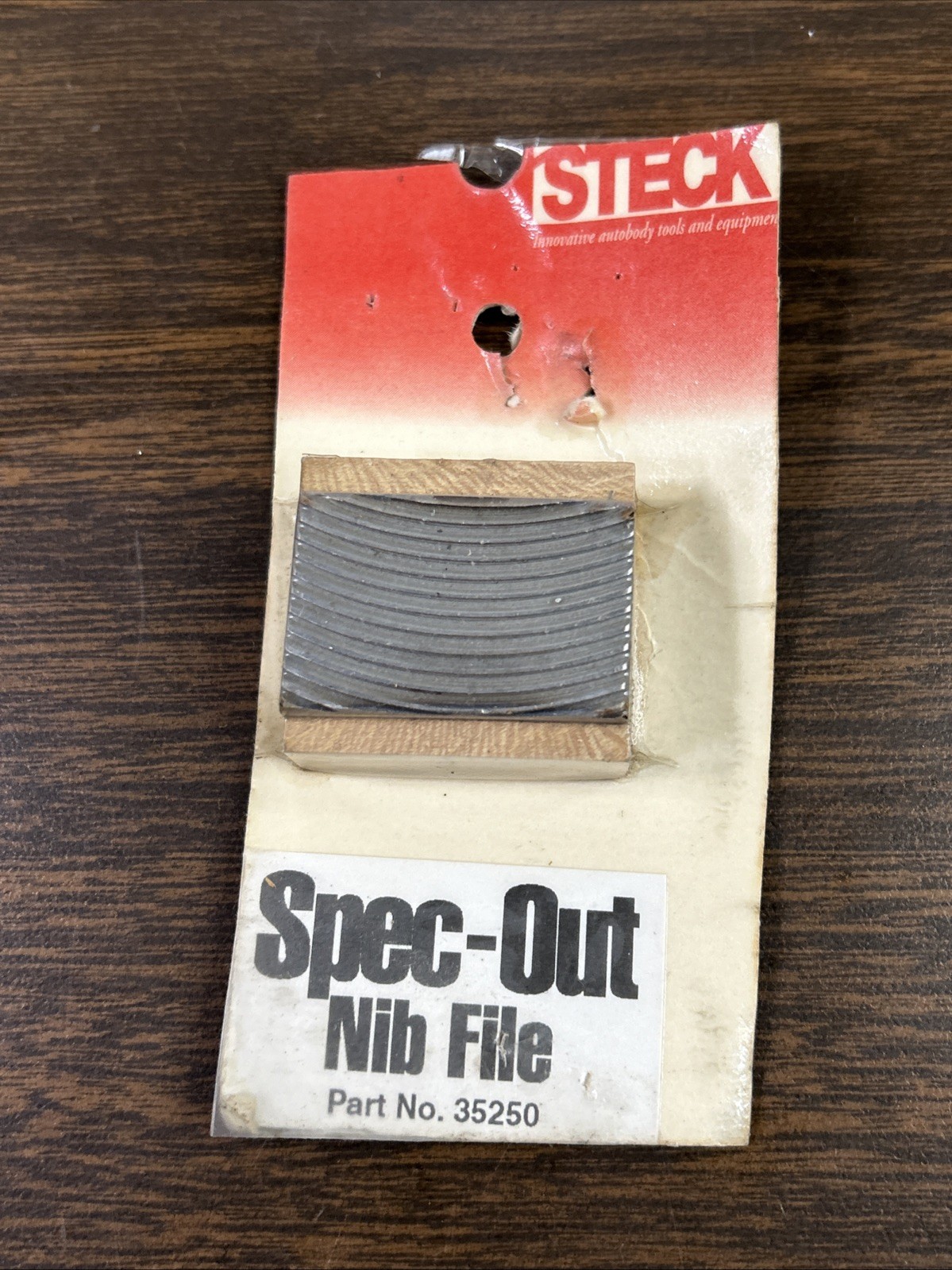 Steck Spec 35250 Out 2 Coarse Nib File Automotive Body Tool