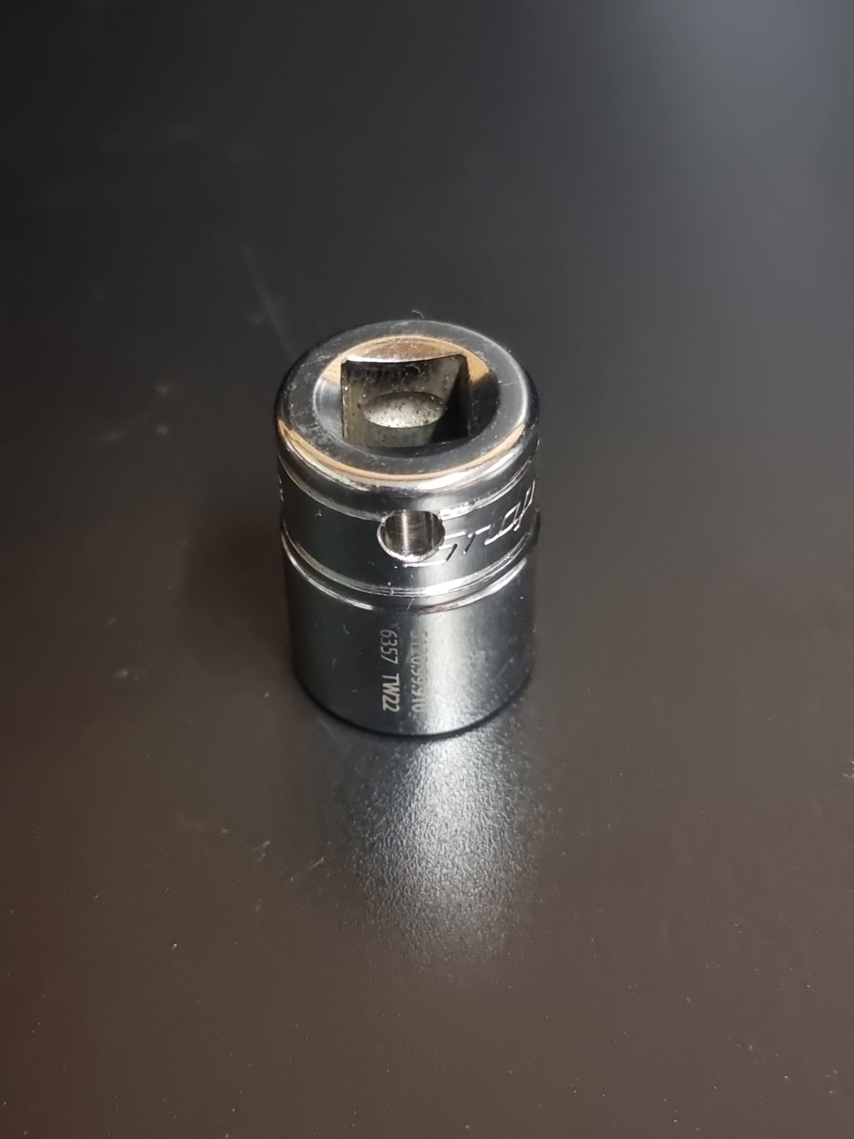 Snap On F201 3/8″ Drive 12 Point 5/8″ Shallow Chrome Socket