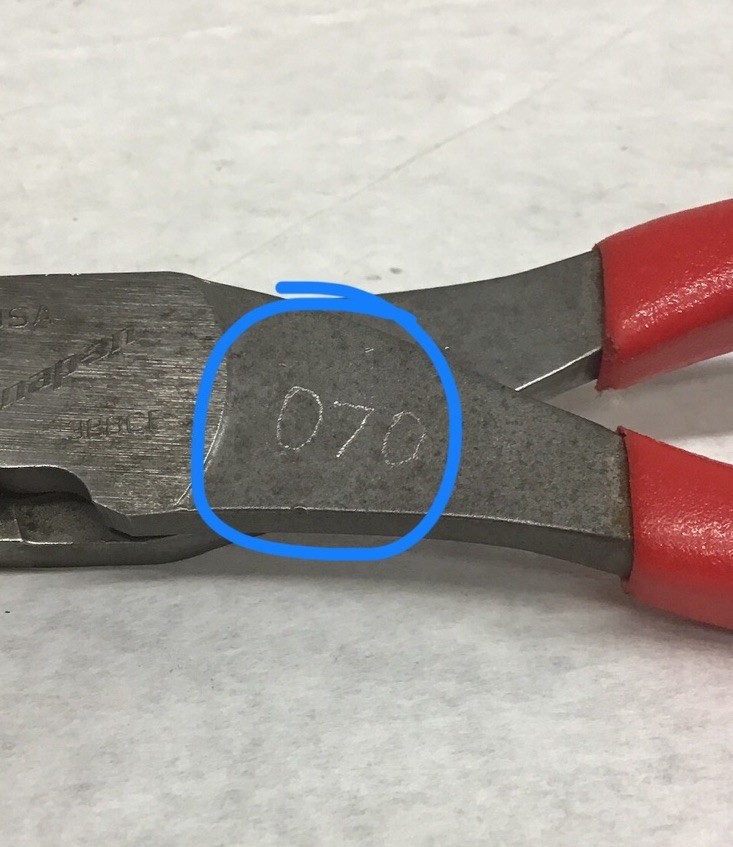Snap-On 8″ PowerEdge High-Leverage Diagonal Cutter – 388CF – MARKED