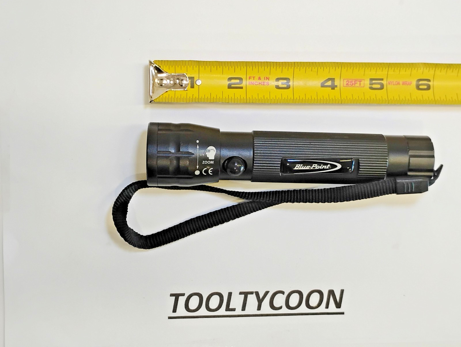 BLUE POINT Tools ECFUVLEDA NEW Rechargeable FlashLight TRUE UV KIT