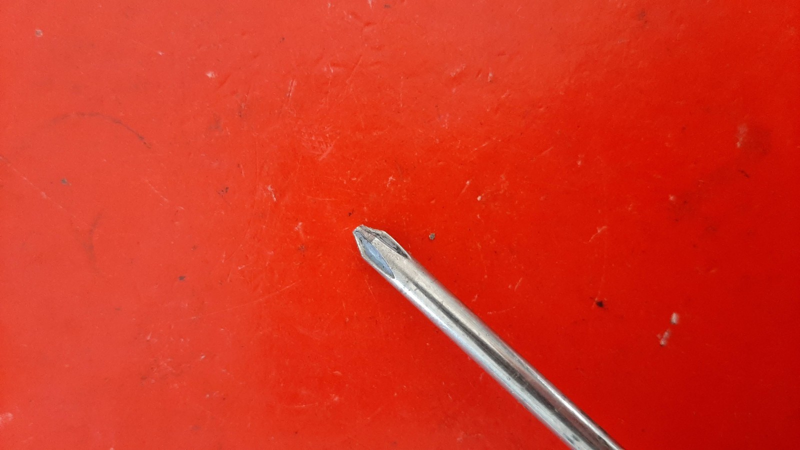 Snap-on Tools SGDP301B No. 1 Phillips Instinct Red Soft Handle Screwdriver READ