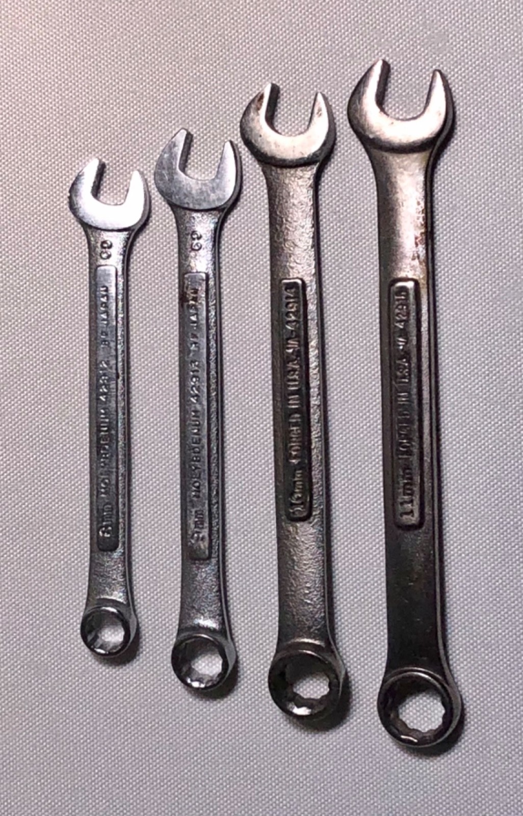 CRAFTSMAN Metric 12PT Combination Wrench Set (4-pieces) 8mm-11mm -VA- U.S.A.