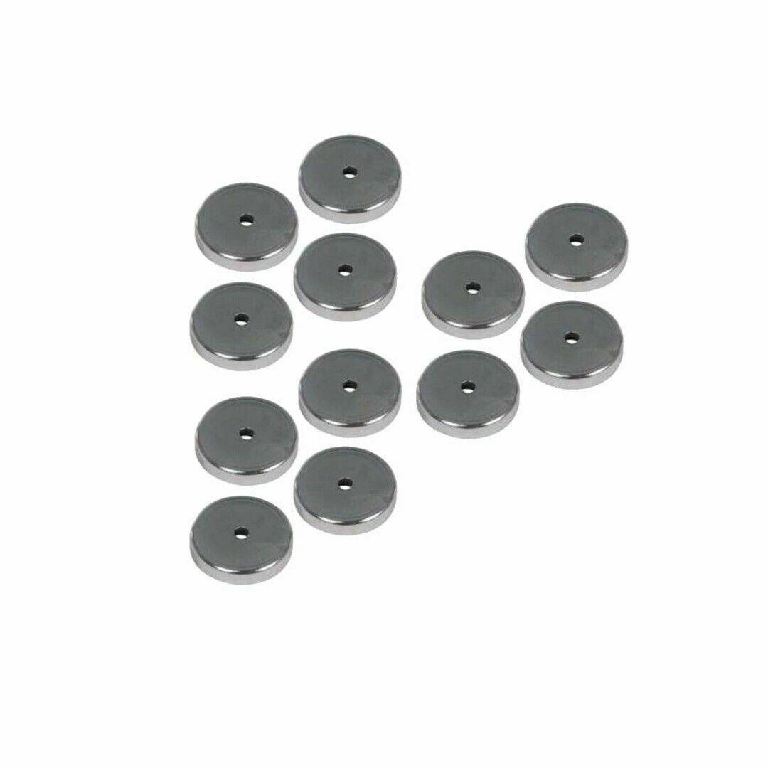 12 x Ferrite Magnet – 7.2Kg Pull Force Capacity Through Hole Mounting M5 Thread