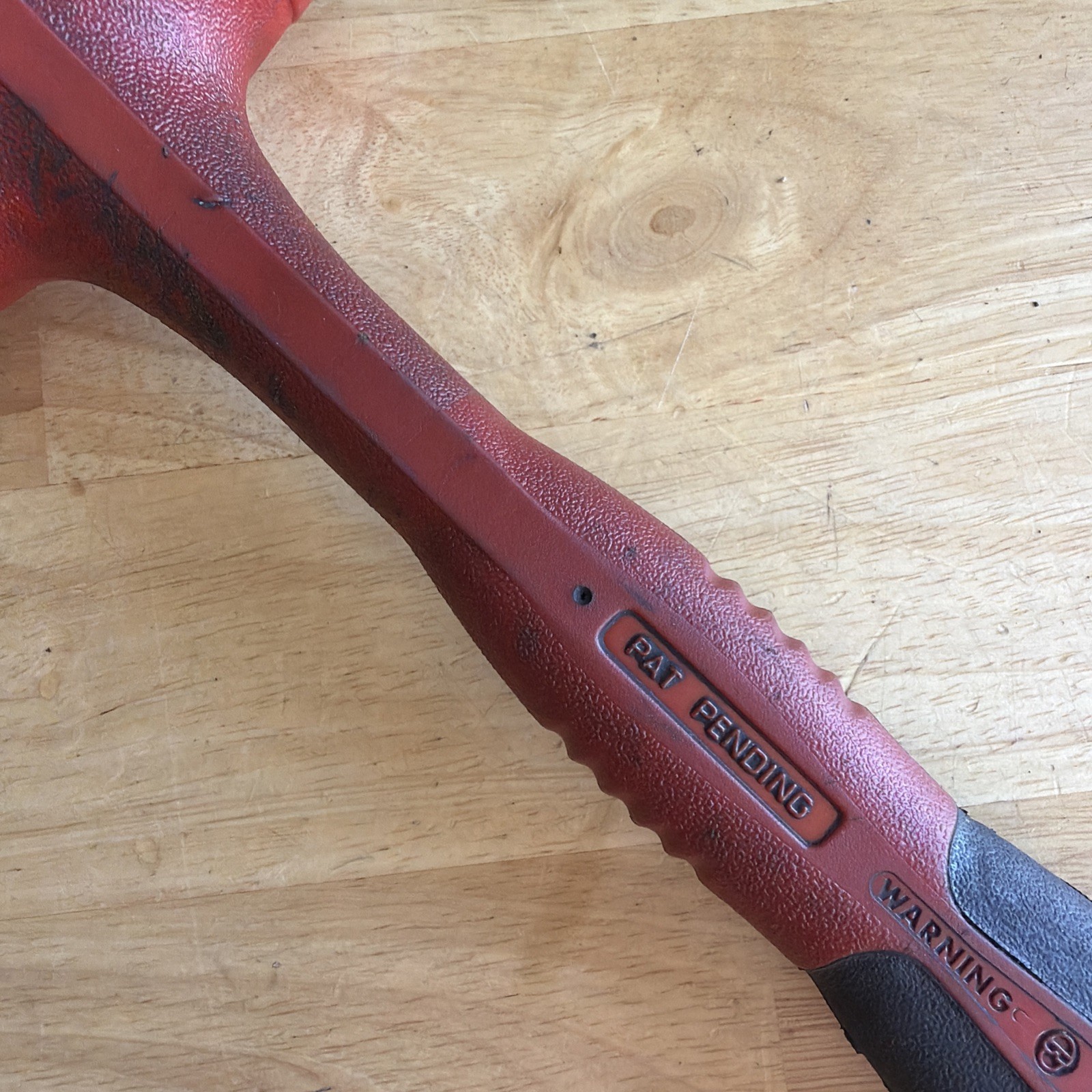 Snap On Tools 32 oz Ball Peen Dead Blow Hammer Red HBBD32 Made in USA