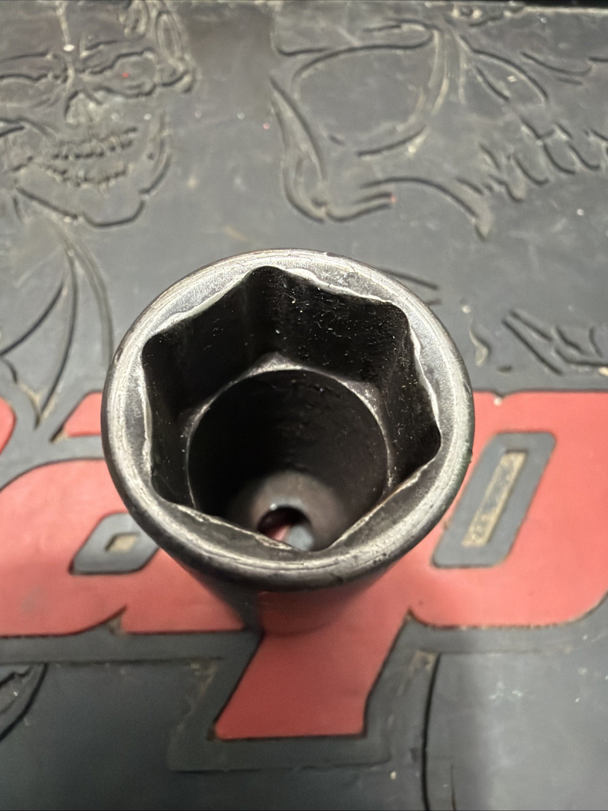 Snap-on Tools 3/8″ Drive 6-POINT Metric 19mm DEEP Impact Socket SIMFM19 🇺🇸