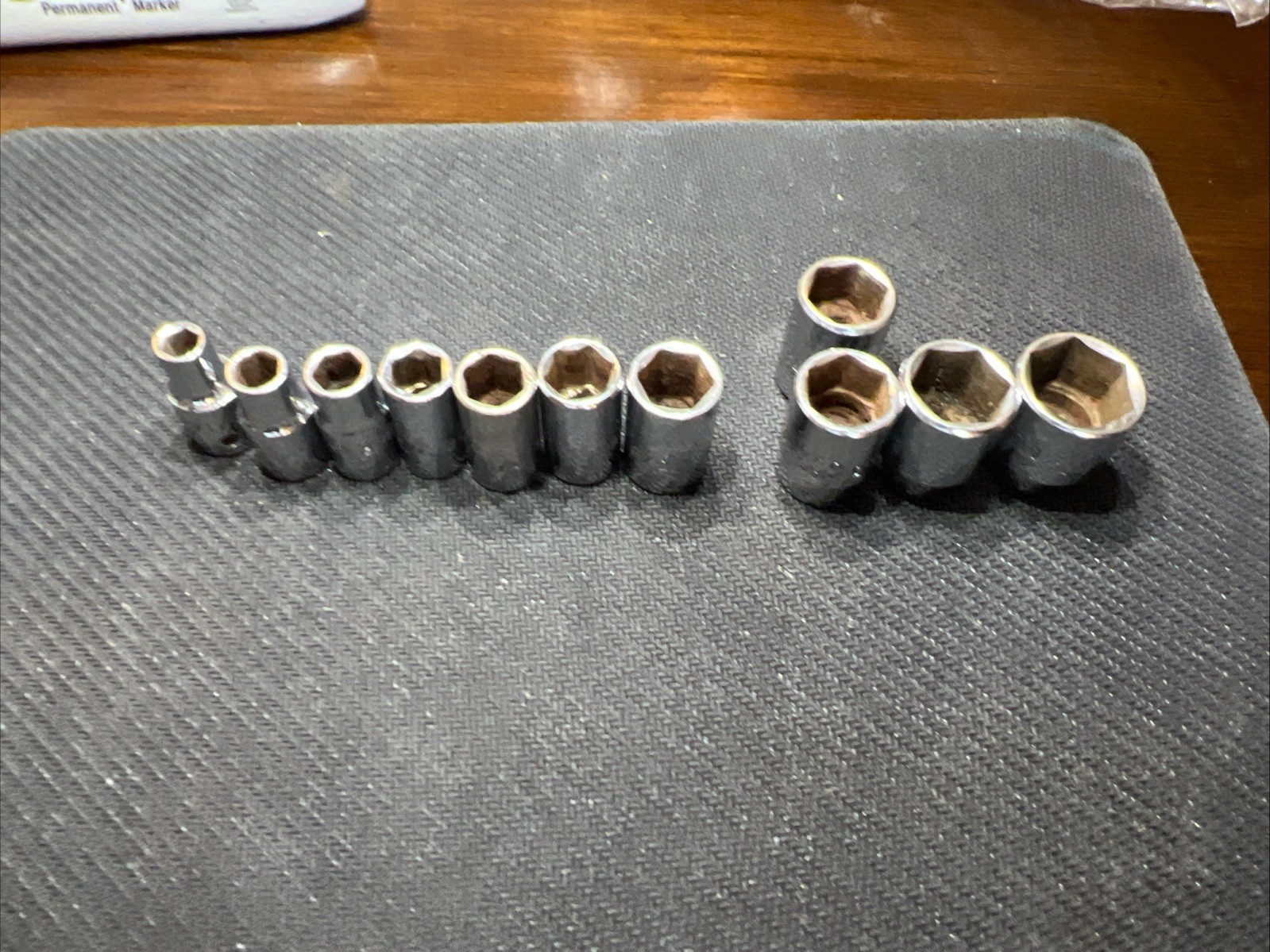 Mac Tools 1/4 Inch Six Point Socket Set 11 Pieces