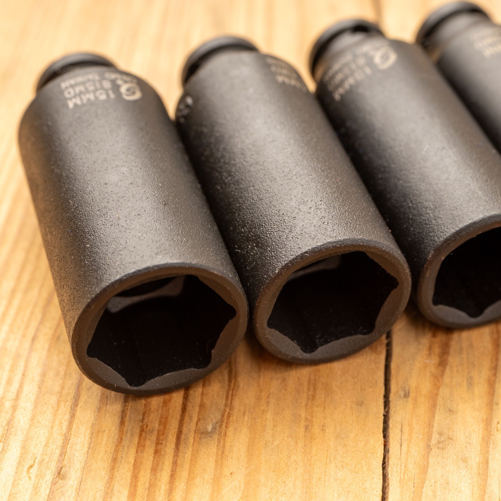 Sunex 1/4″ Impact Socket Set Metric Deep 5.5-15mm