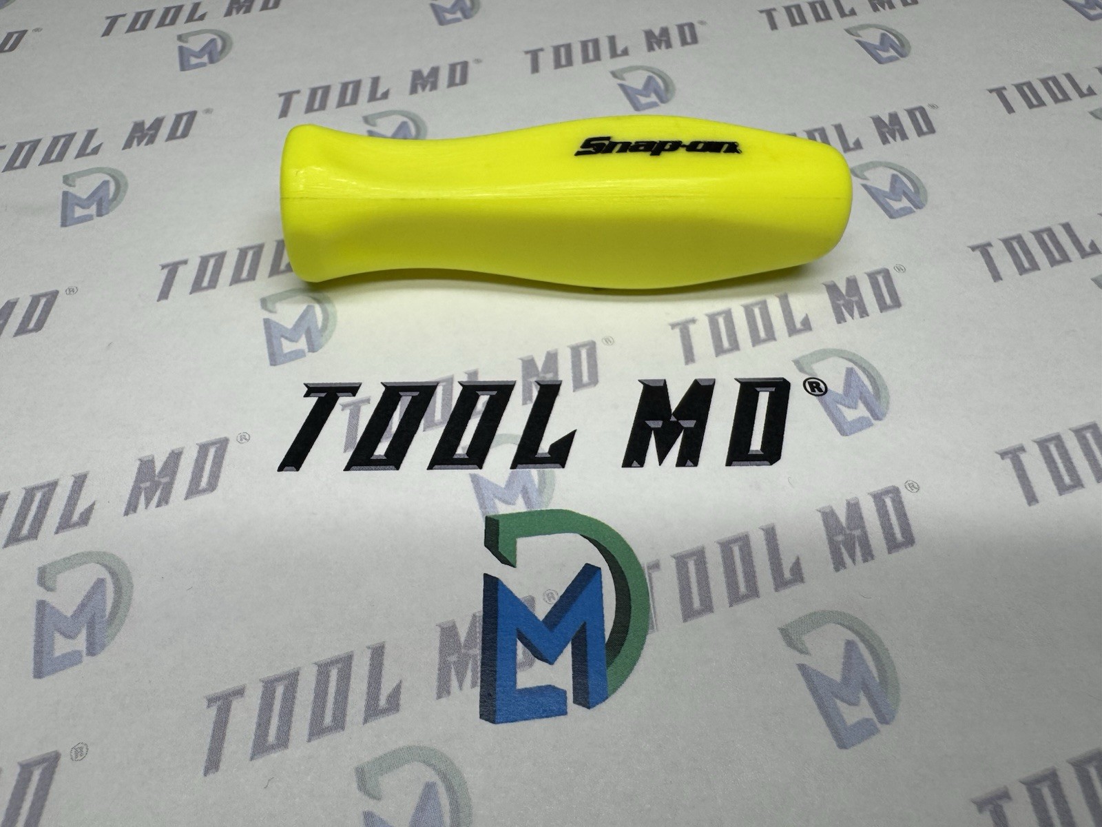 Snap-on Tools NEW HI VIZ YELLOW 1/4″ Drive Hard Grip Ratchet Handle THLD72