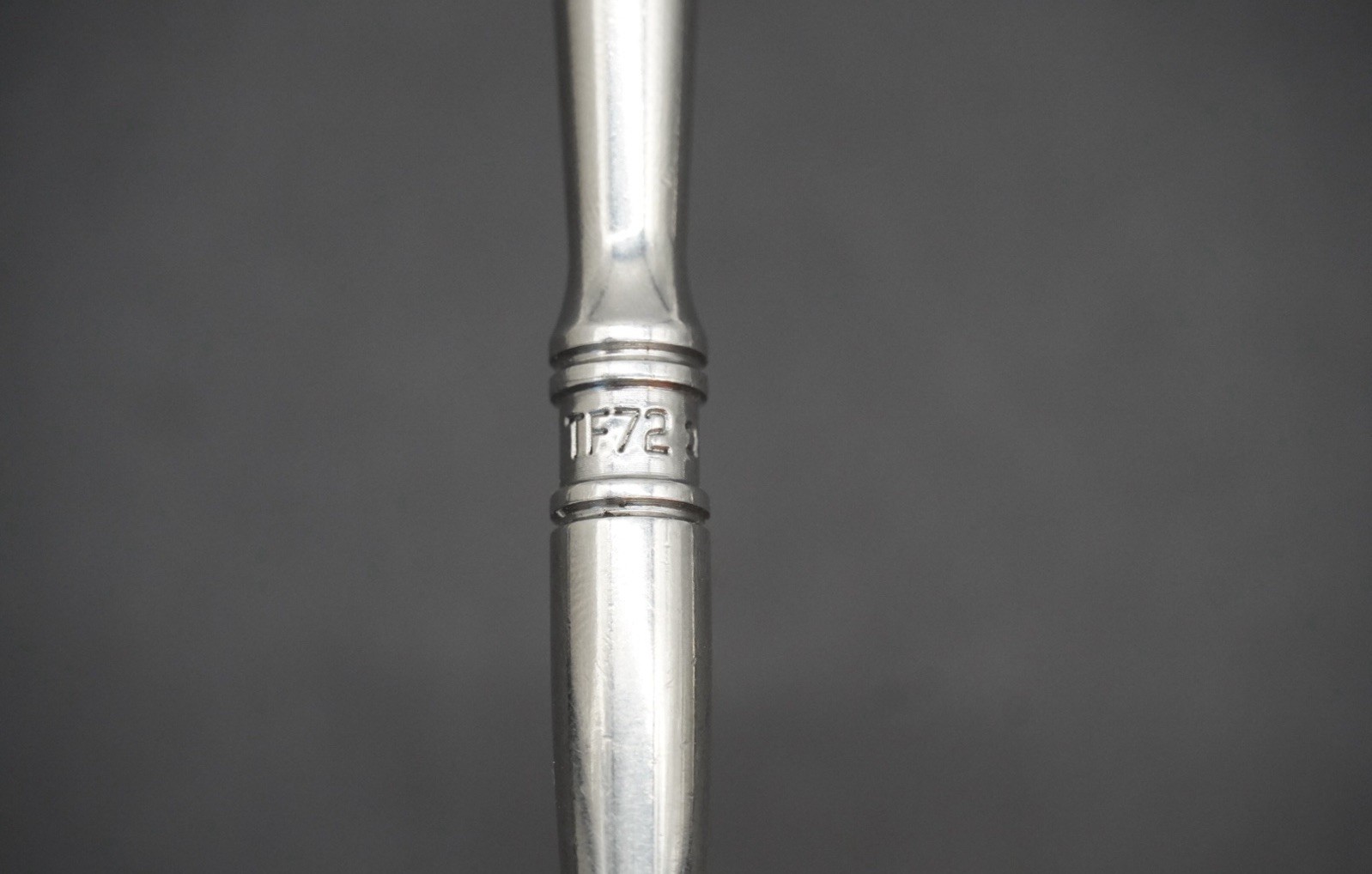 Snap On Ratchet 1/4” Drive 72-Tooth Flex Head Standard Handle Dual 80 TF72