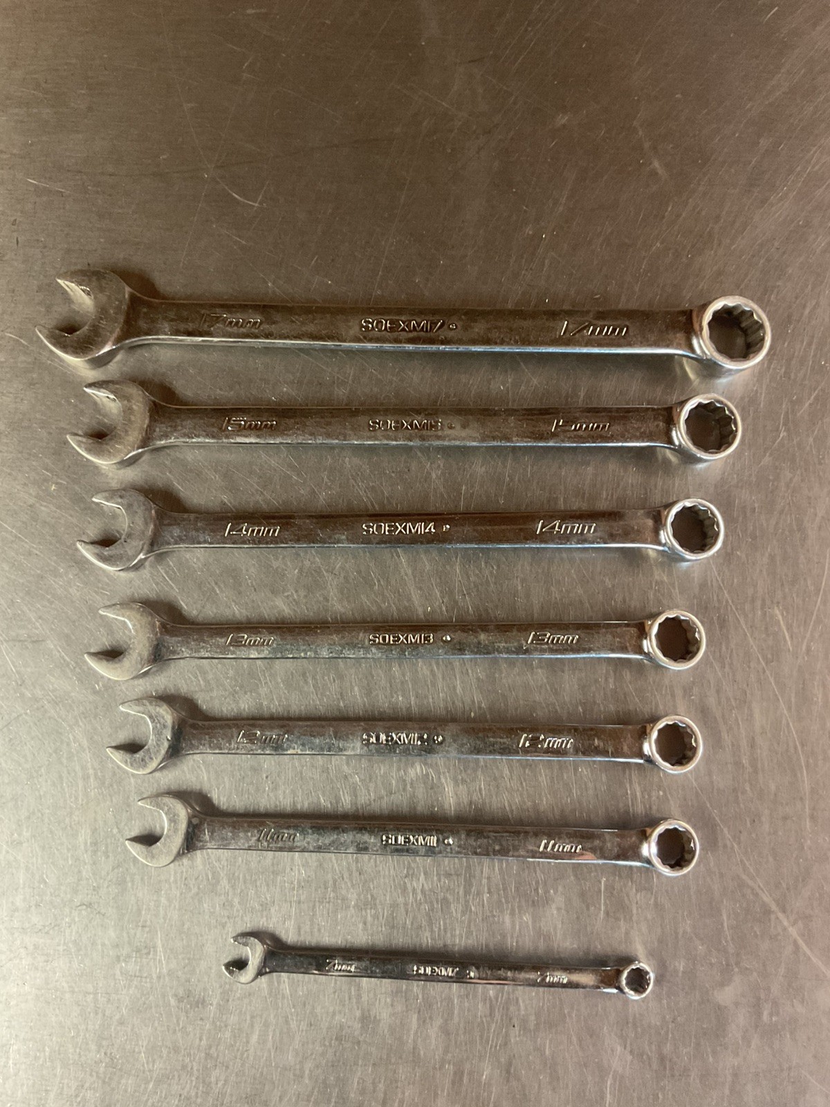snap on flank drive plus wrench set metric