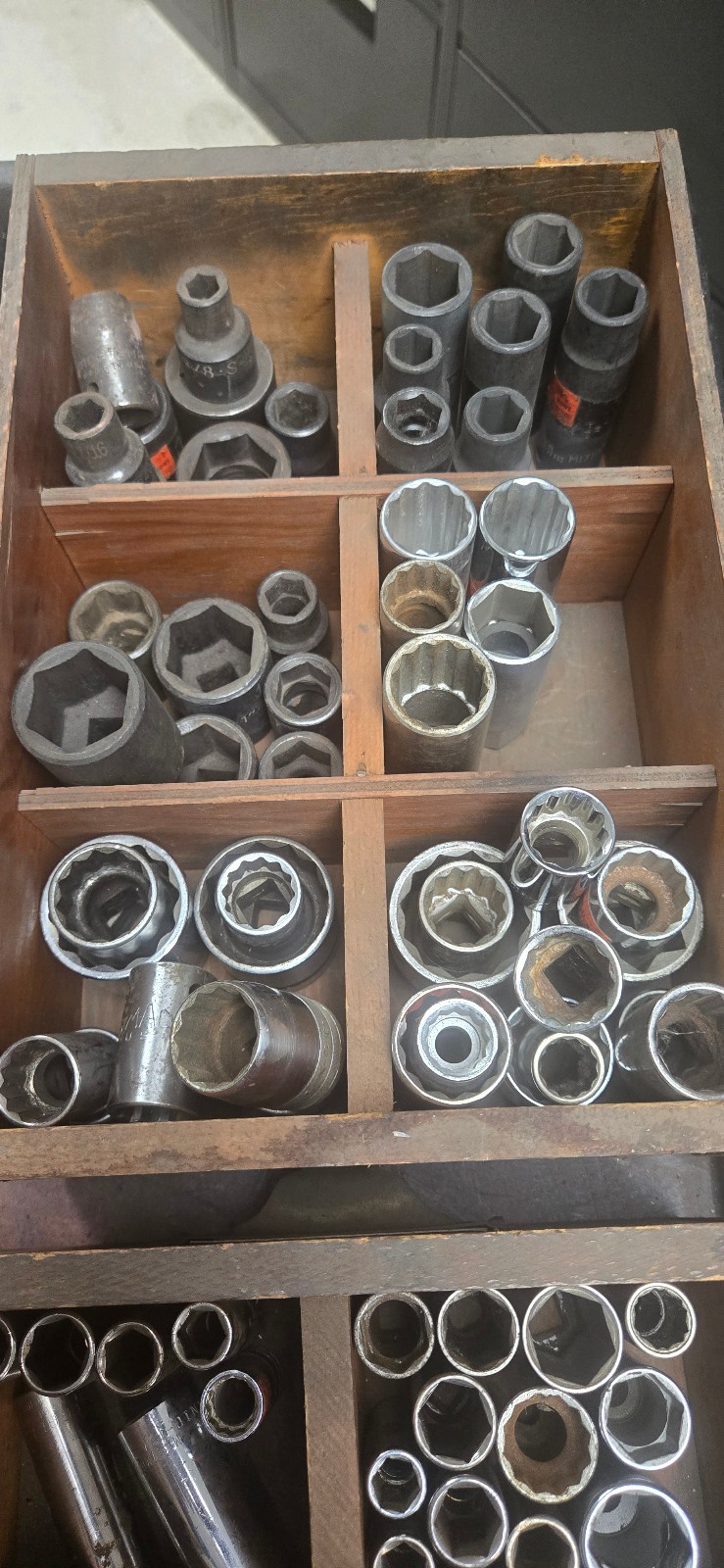 SAE & Metric Sockets, 115 pcs, 1/4″, 3/8″, 1/2″, 3/4″ Drive, Std,Impact,Deepwell