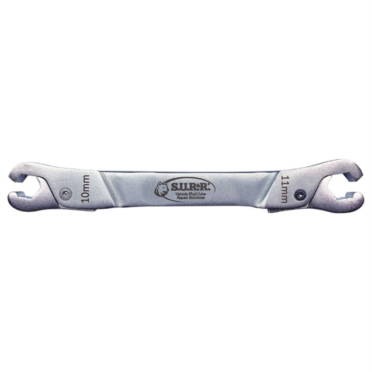 4-Piece set of versatile line wrenches featuring unique ratcheting push on / pul