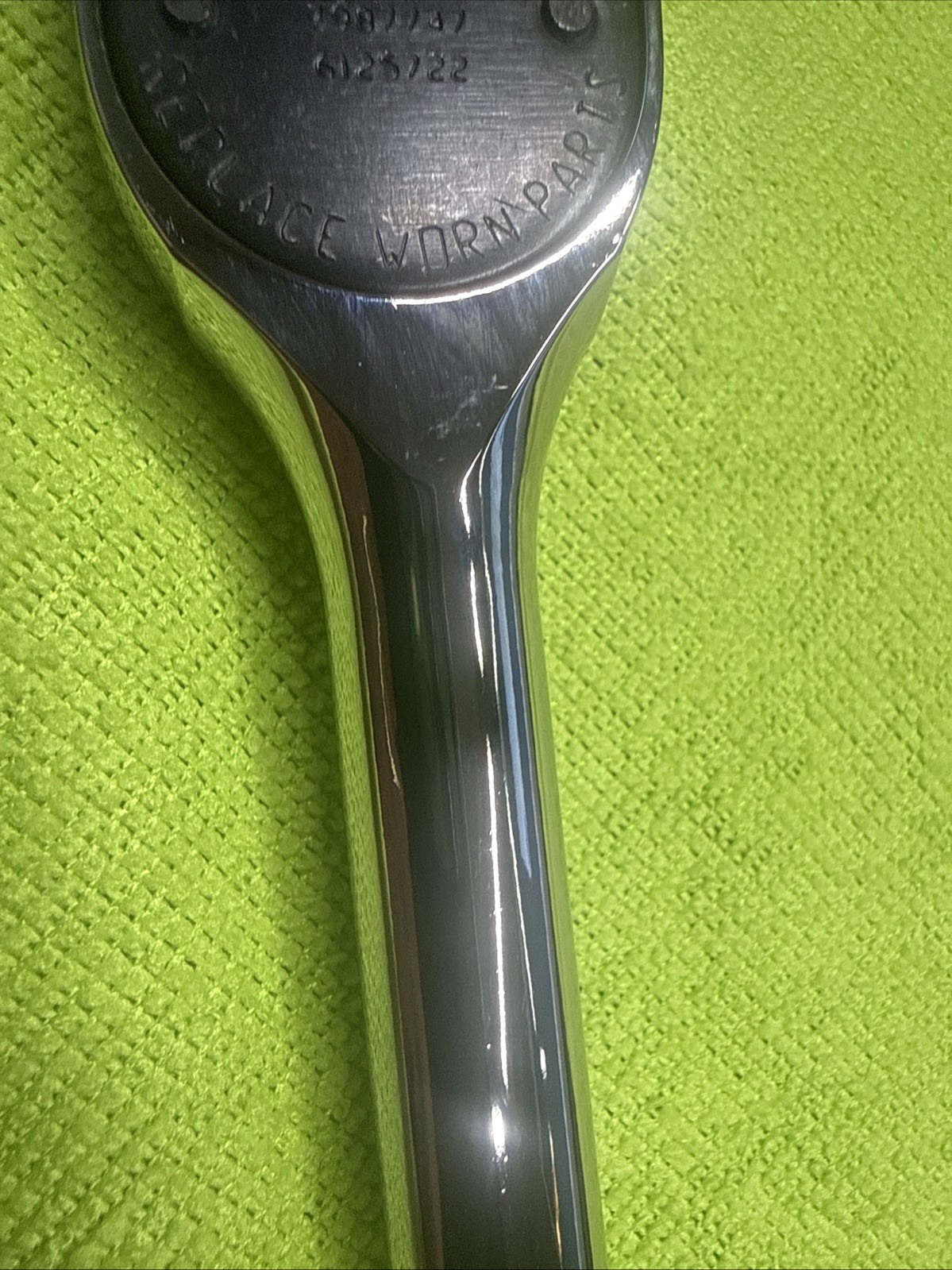Snap-On S80A 1/2″ Drive Ratchet Standard Chrome Handle Dual 80 Tooth