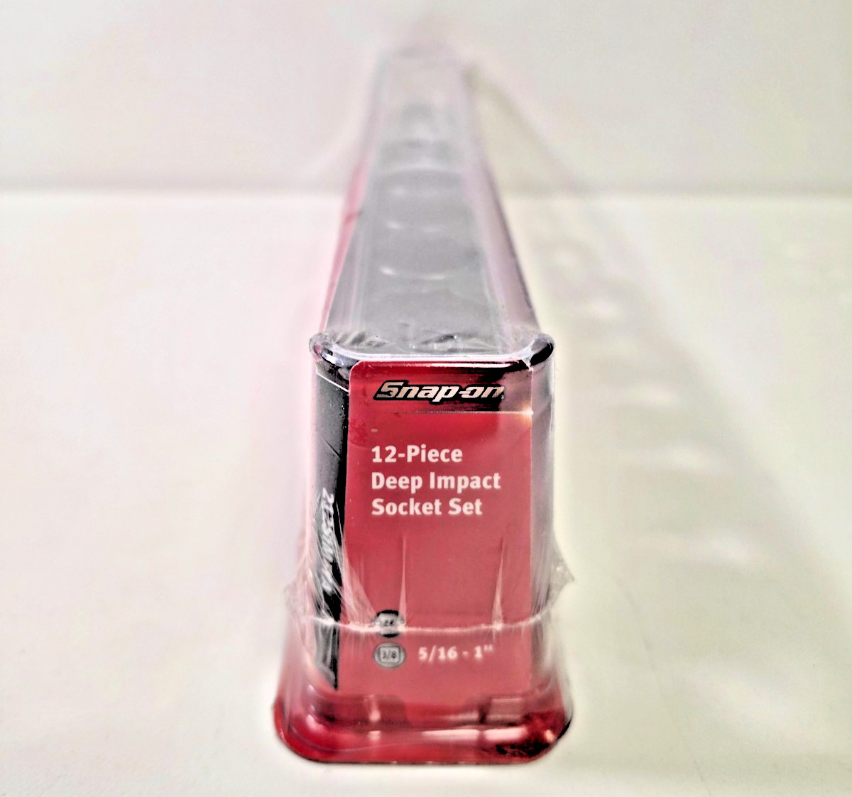 *NEW* Snap-On 212SIMFYA 3/8″ dr 12 Piece 5/16″-1″ 6-pt DEEP Impact Socket Set