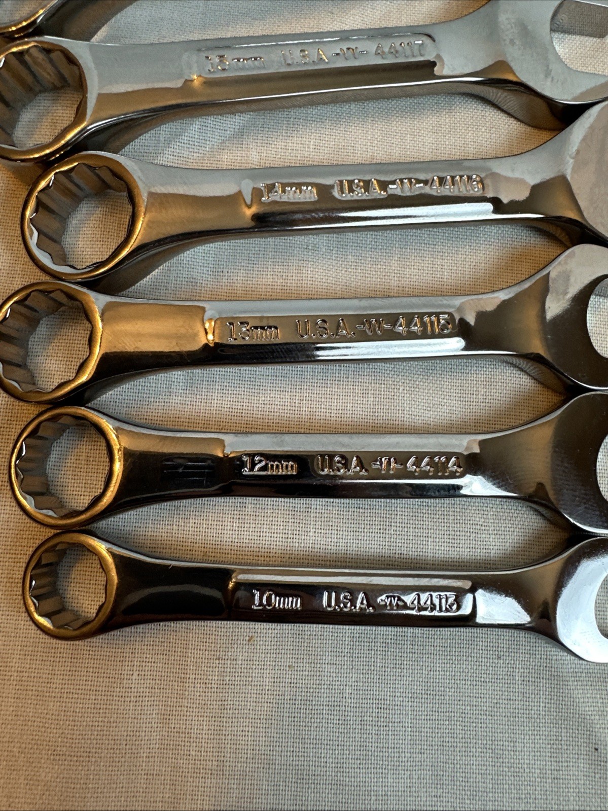 Sears Craftsman Professional Stubby USA Wrench Set 20 Piece Metric NOS Rare HTF