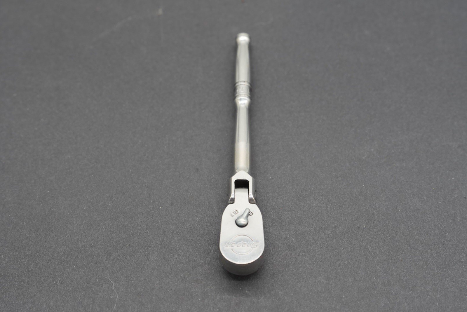 Snap On Ratchet 1/4” Drive 72-Tooth Flex Head Standard Handle Dual 80 TF72