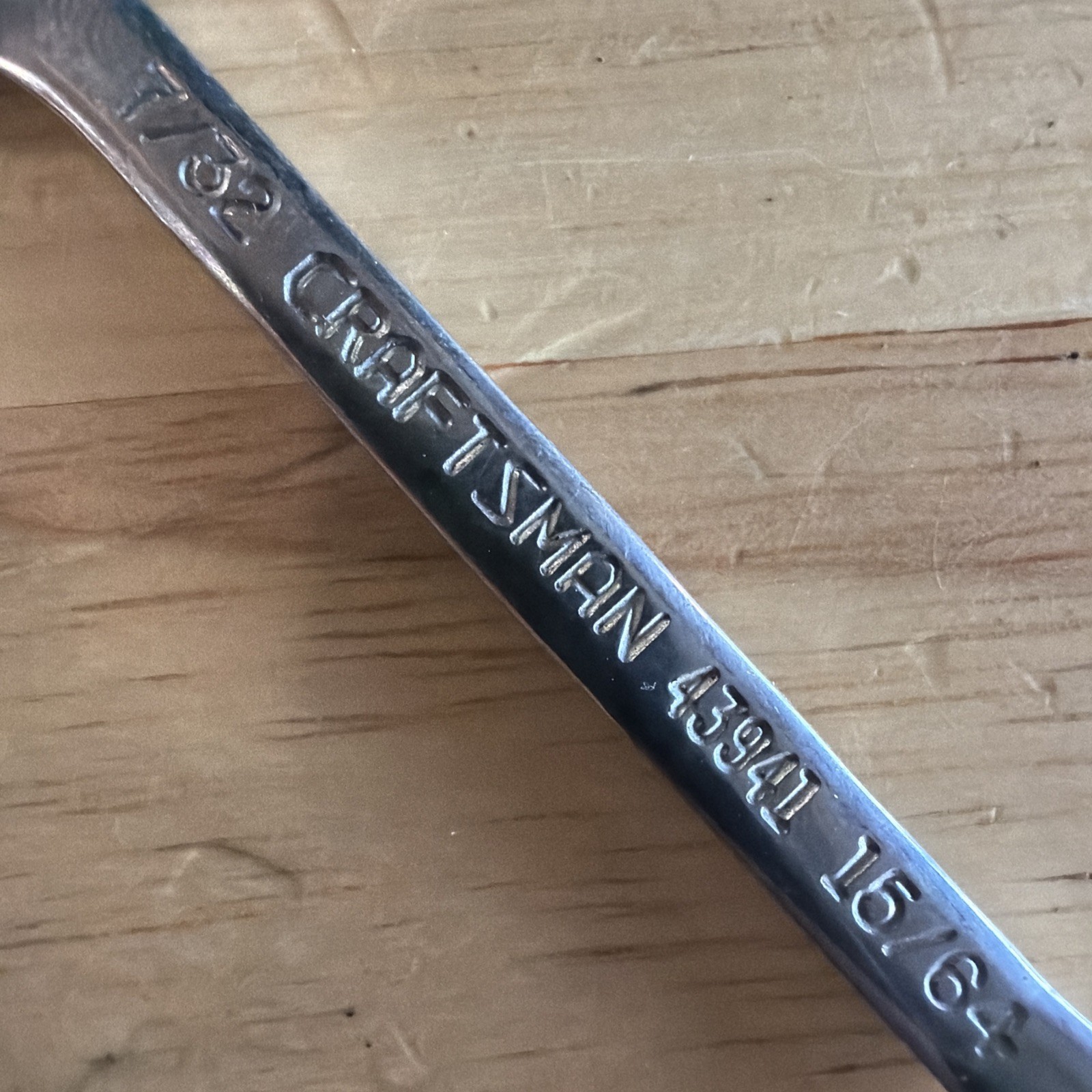 Craftsman 7/32″ x 15/64″ Midget Ignition Combination Wrench 12 Point 43941 USA