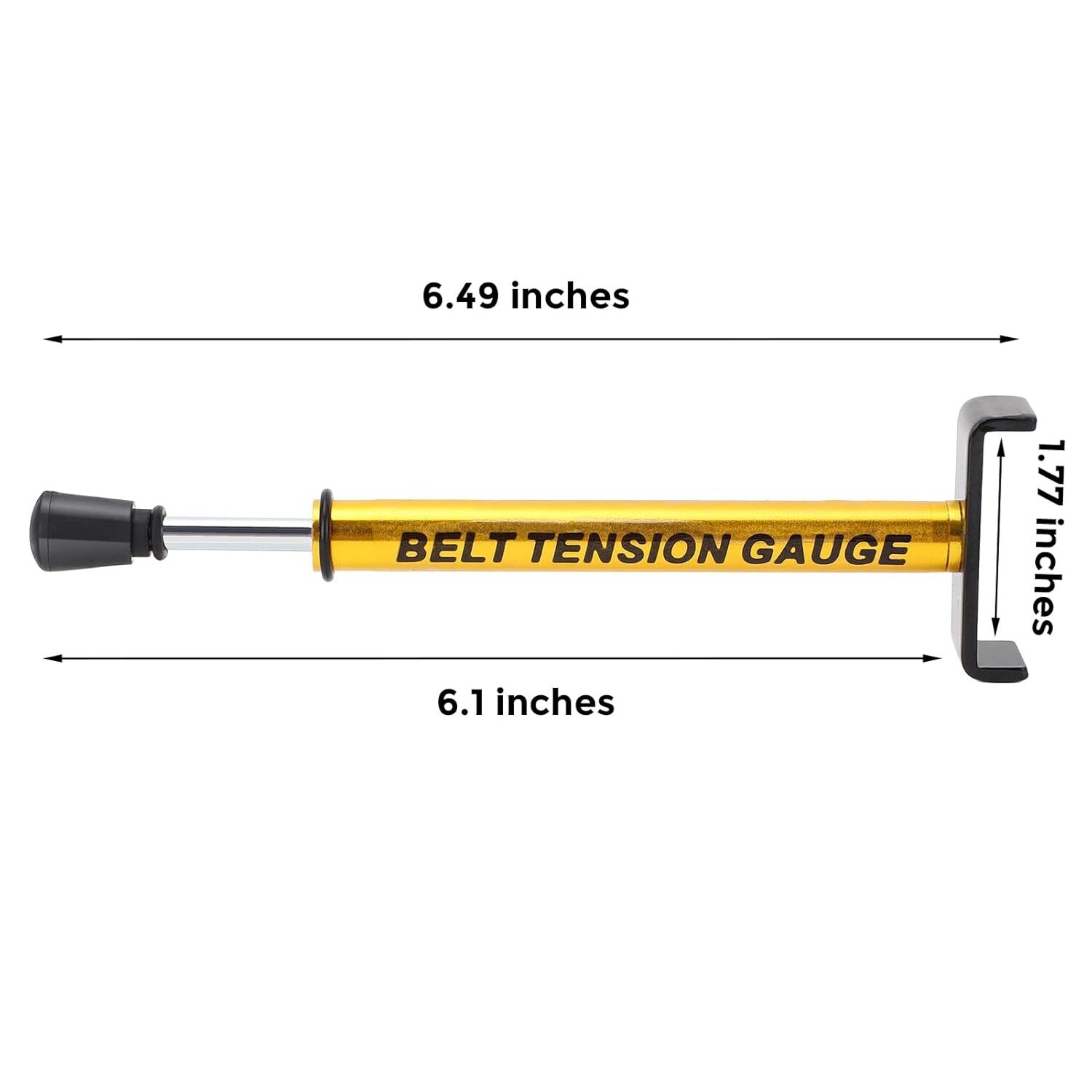 Adjustable Motorcycle Belt Tension Gauge Tool for 10lbs Drive Model Wheel Chain