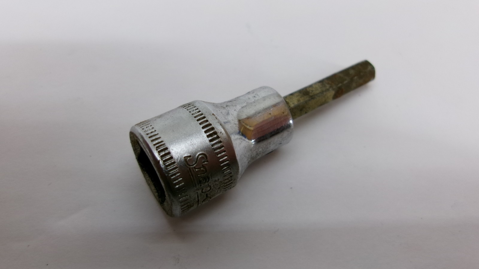 Snap-on tools USA metric 3/8″ drive 5mm Standard Hex Bit Socket FAM5A Nice!