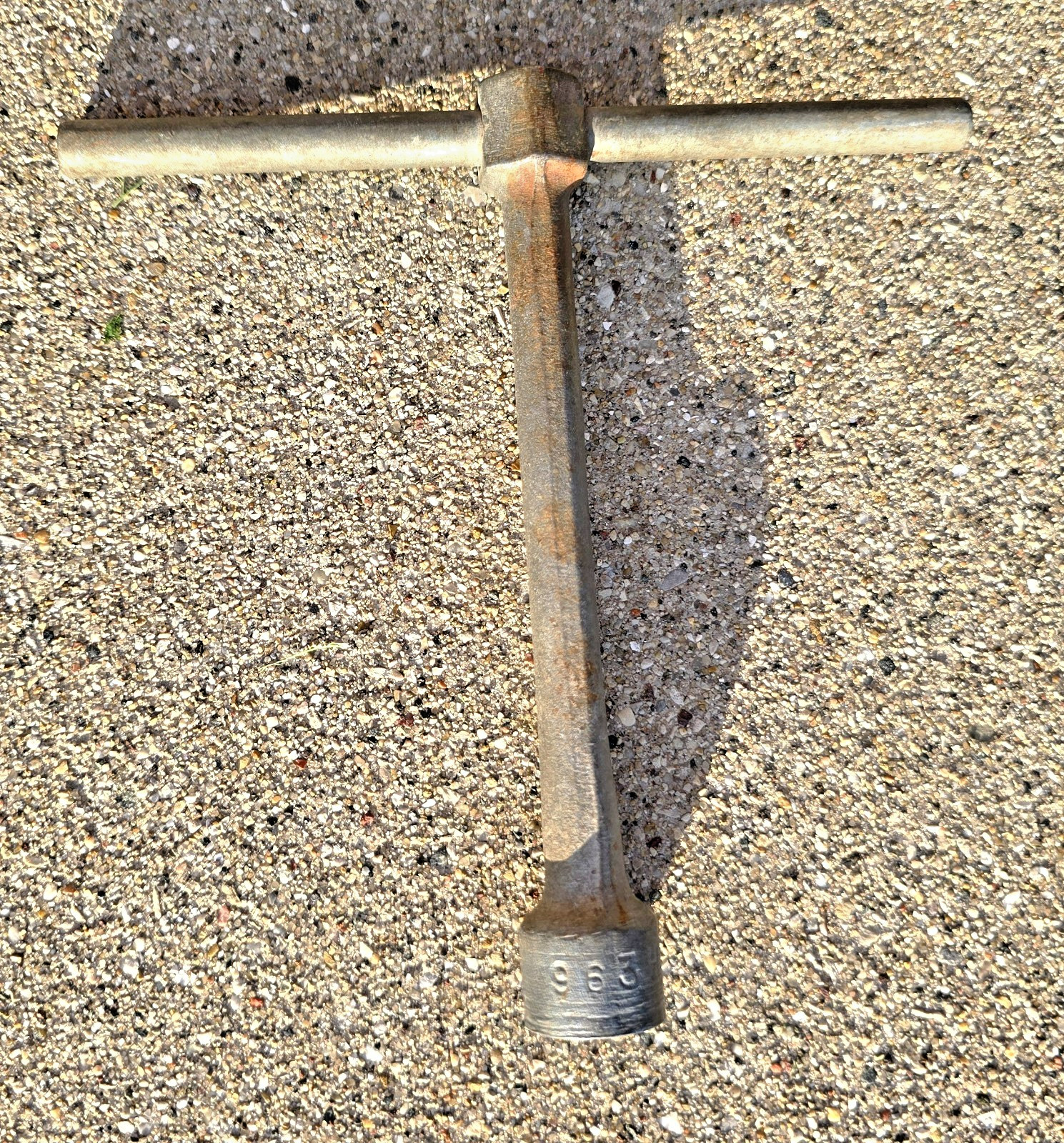 Vintage 963H 3/8 Billings T-Handle Socket Square Business End