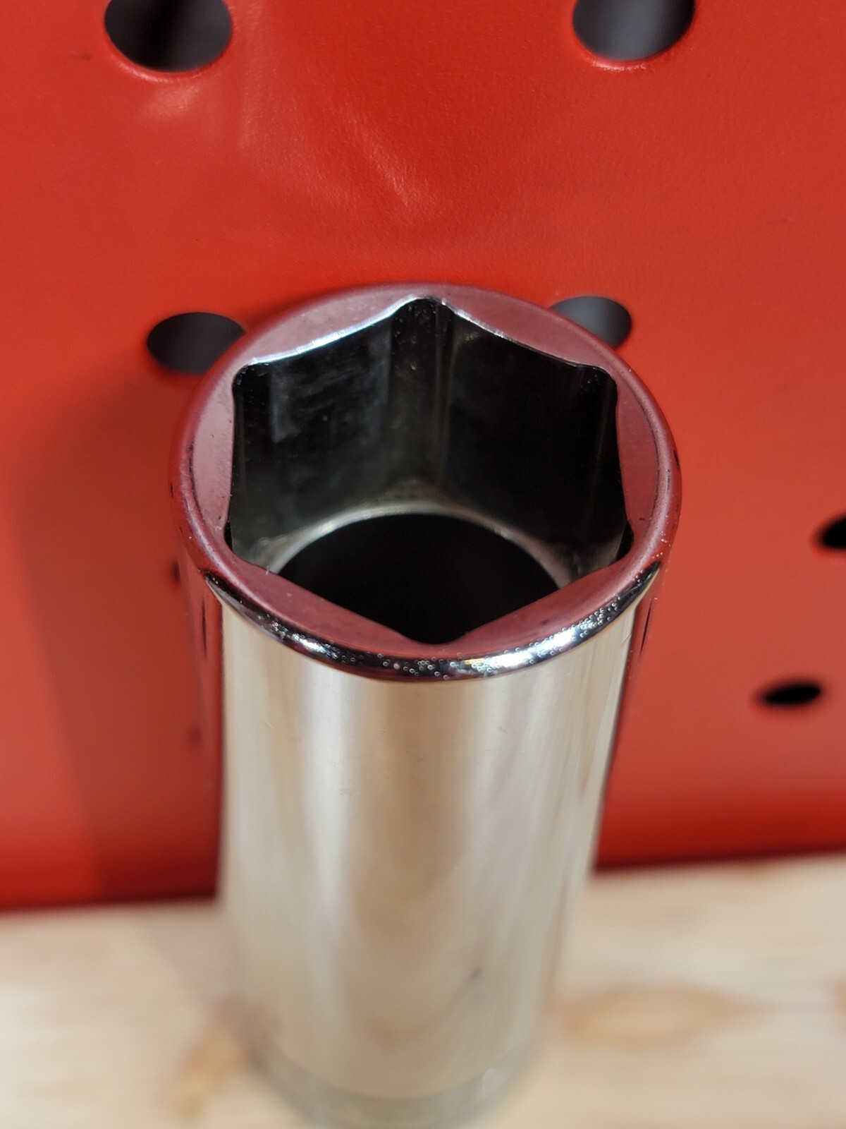 Snap-on Tools TS281 7/8″ SAE 6-Point 1/2″ Drive Deep Flank Drive Socket USA