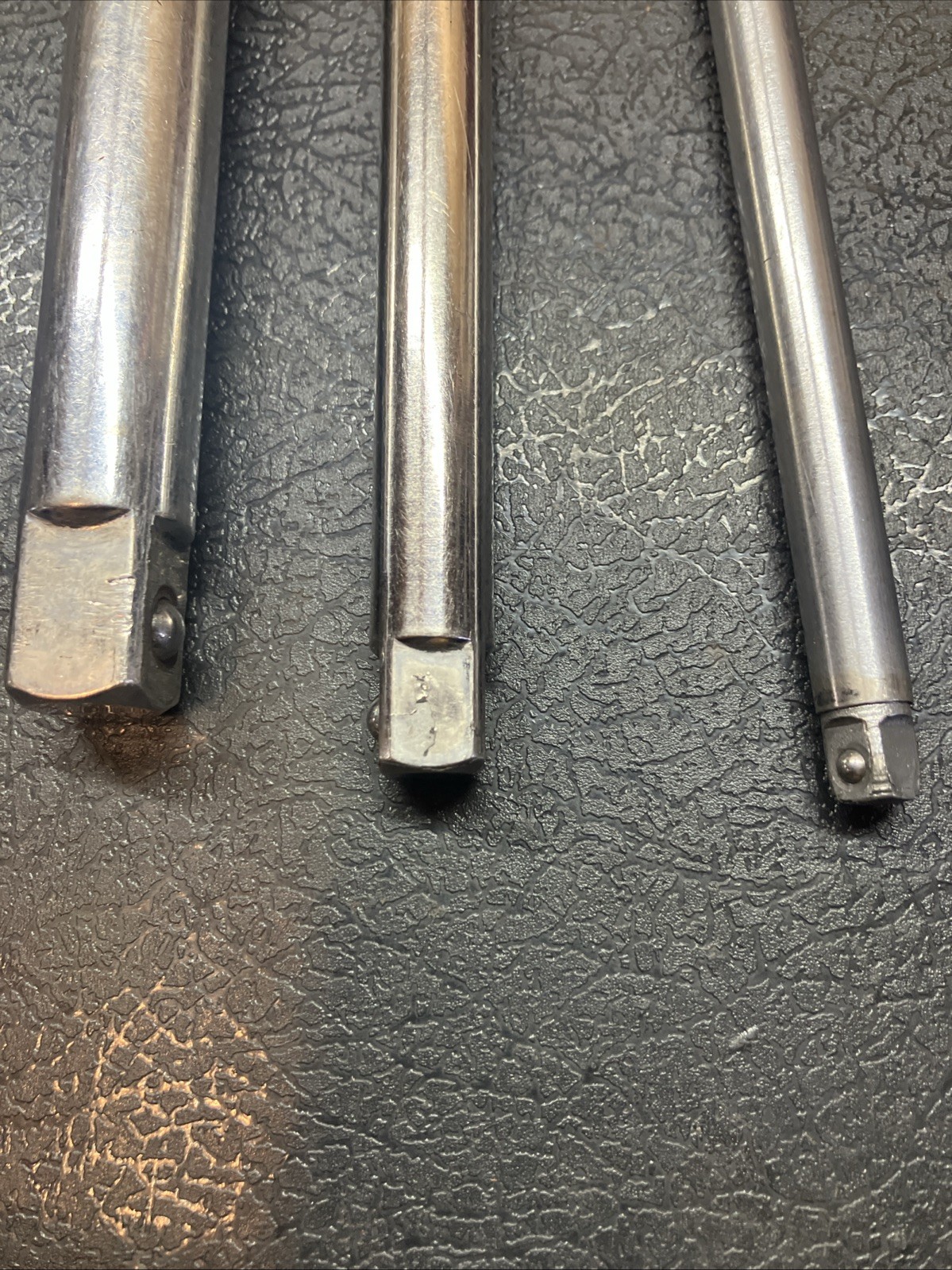3- 6” Extensions 1/2”& 3/8” H Craftsman & 1/4”Walden Fair To Good Condition