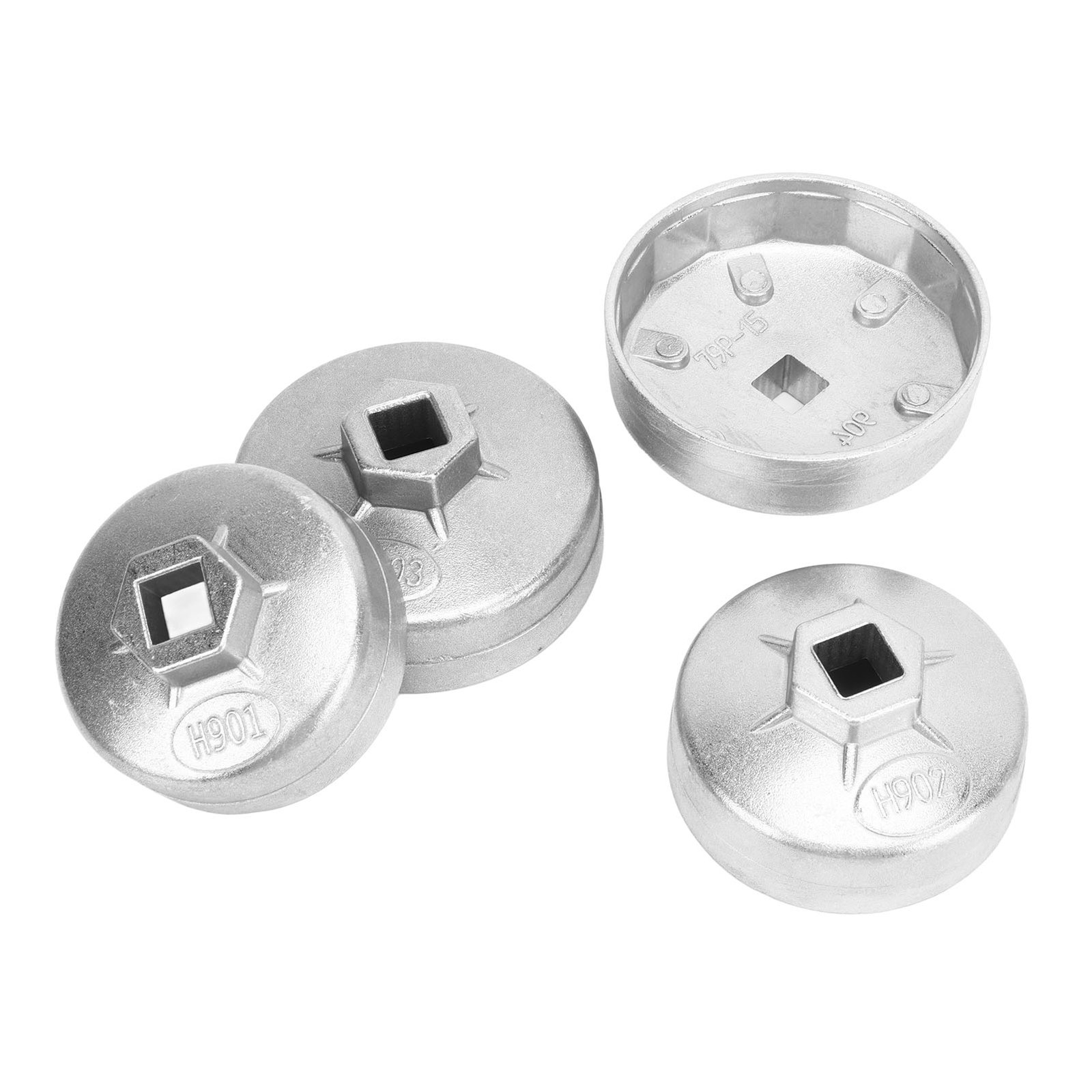 4Pcs Aluminum Alloy Oil Filter Wrench Efficient Cap Removal Tool For Bluebird