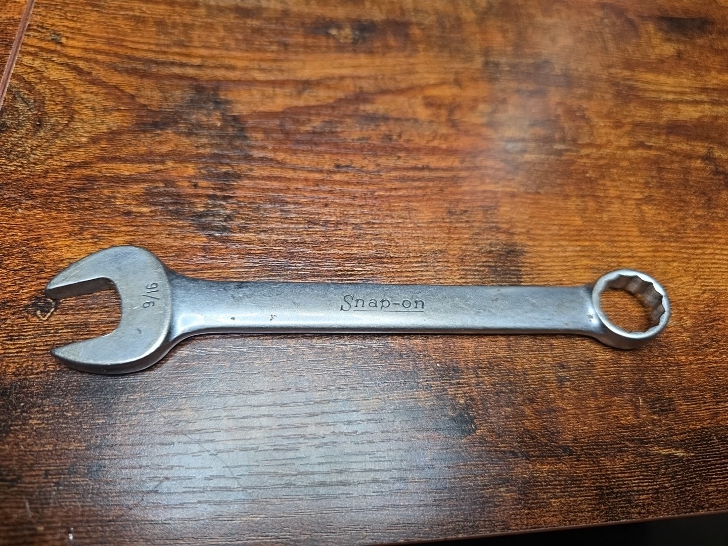Snap on OEX180 SAE 9/16in. 12 Point Combination Wrench
