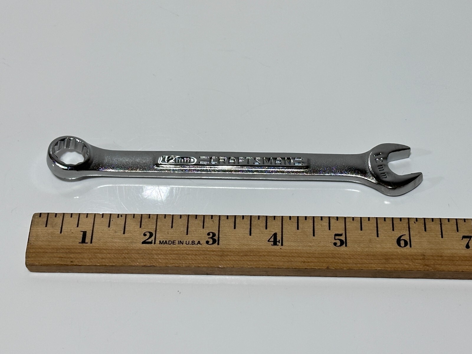 NOS Craftsman Tools USA 42916 VA 12mm Metric Combination Wrench – 12 Point