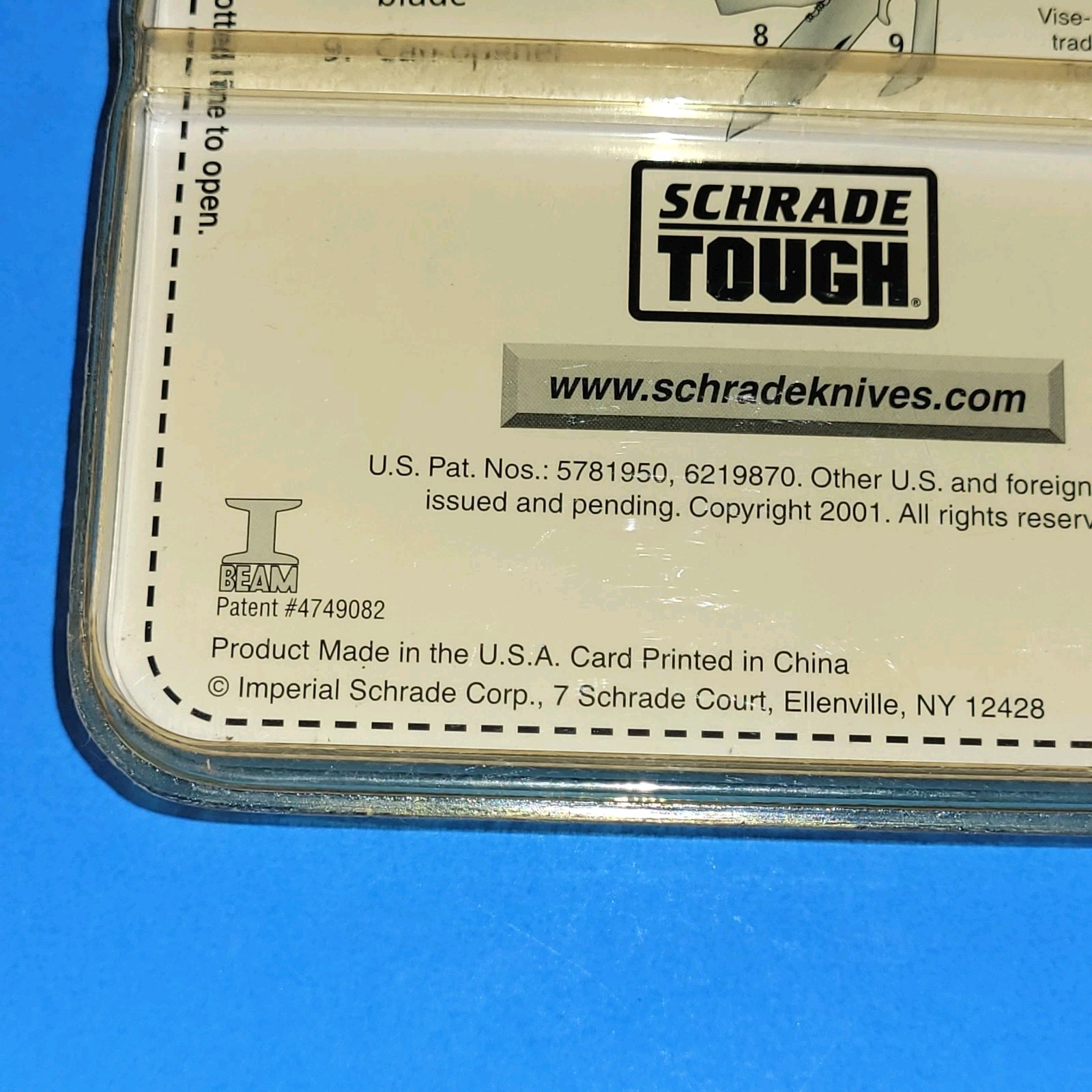 Petersen Dewitt Vise Grip & Schrade Multi-Tool ST6 USA, Original Packaging