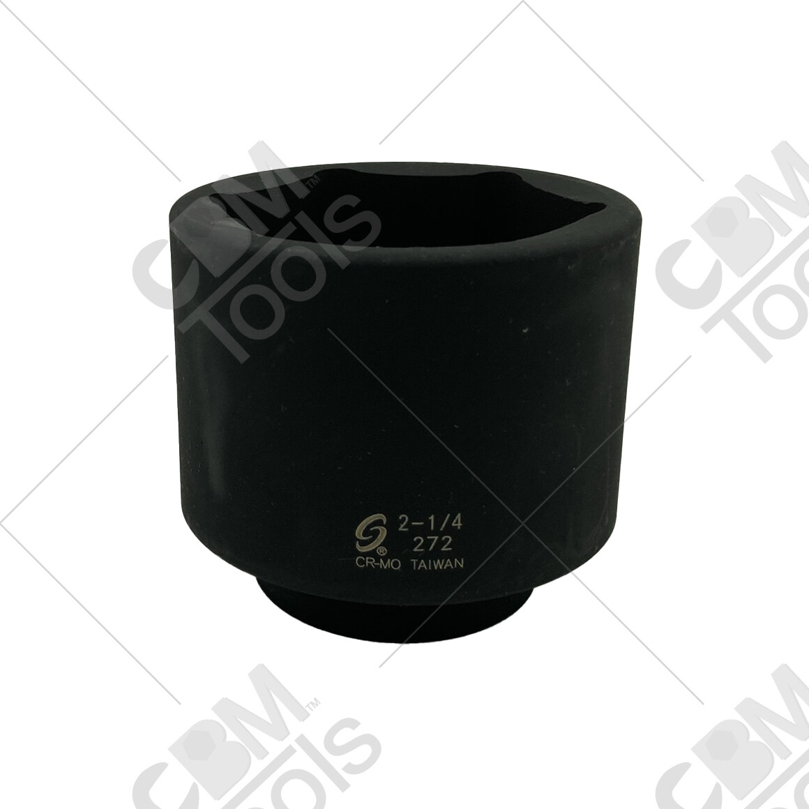 Sunex 272 1/2″ Drive 6 Point 2-1/4″ Standard Impact Socket