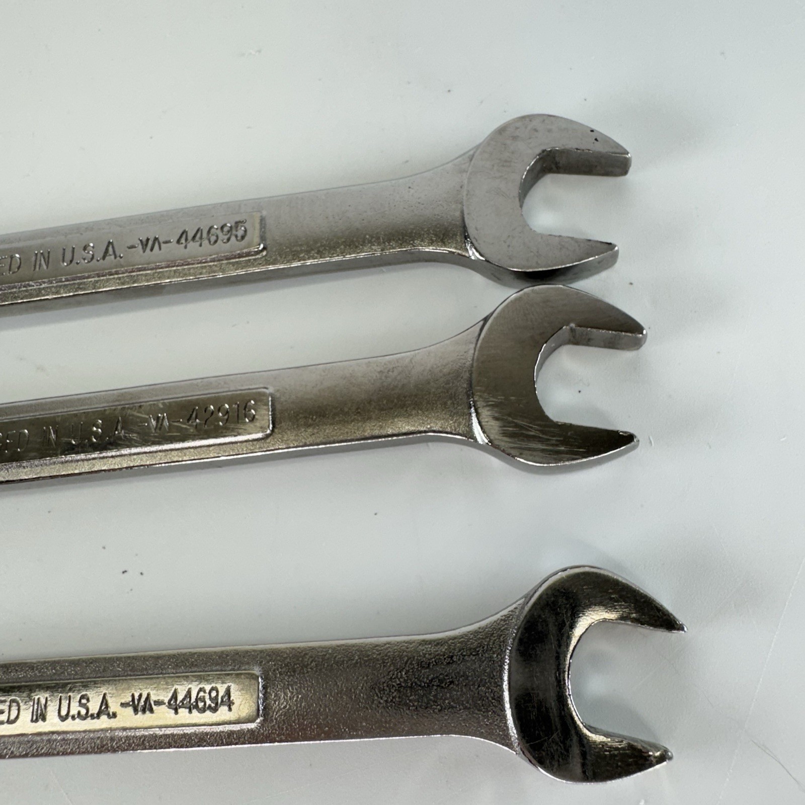 Craftsman Lot of 3 Combination Wrenches 44694 44695 42916 USA