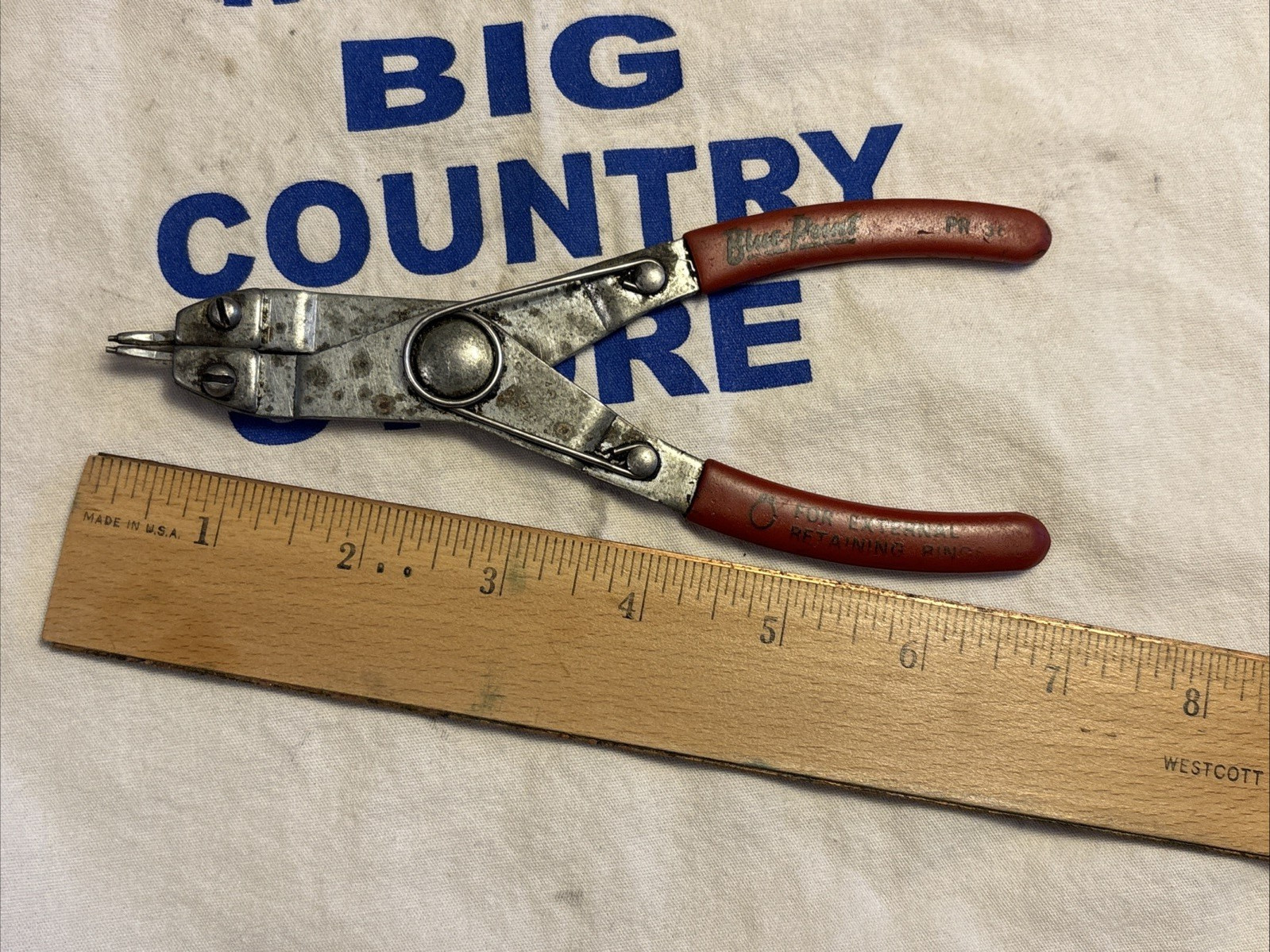 Blue Point USA 2pc Retaining Ring Pliers Lot PR-249A & PR-38