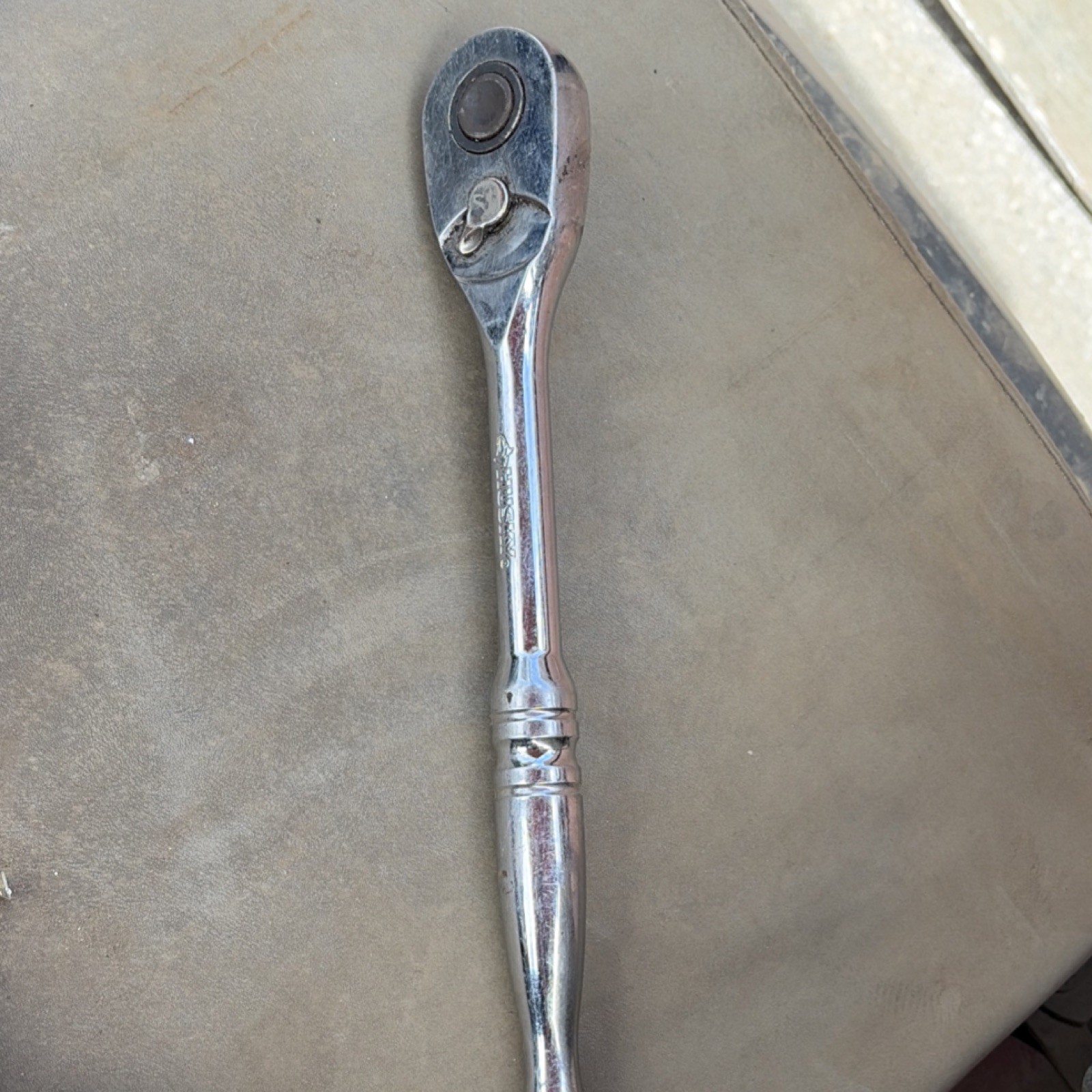 Half Inch Husky Ratchet Chrome 10 Inches Long
