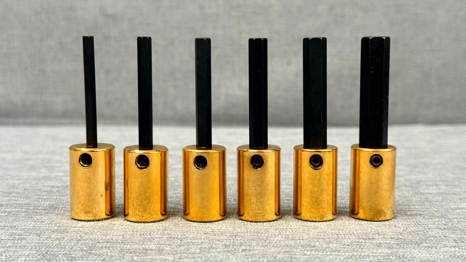 MAC TOOLS 2000 Limited Edition 24k Gold Plated 6pc Hex Allen Bit Socket Set#2801