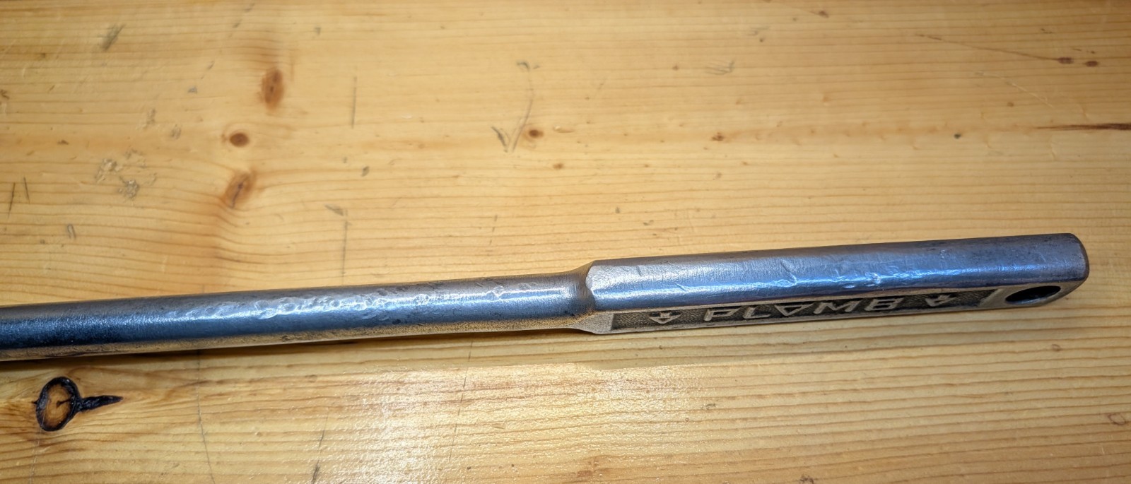 Vintage PLOMB 5467 1/2″ Drive Breaker Bar Pebble Finish PLVMB USA *READ*