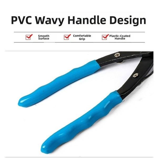 90 Degree Extended External Circlip Pliers for Deep Hole Snap Ring Removal Tool