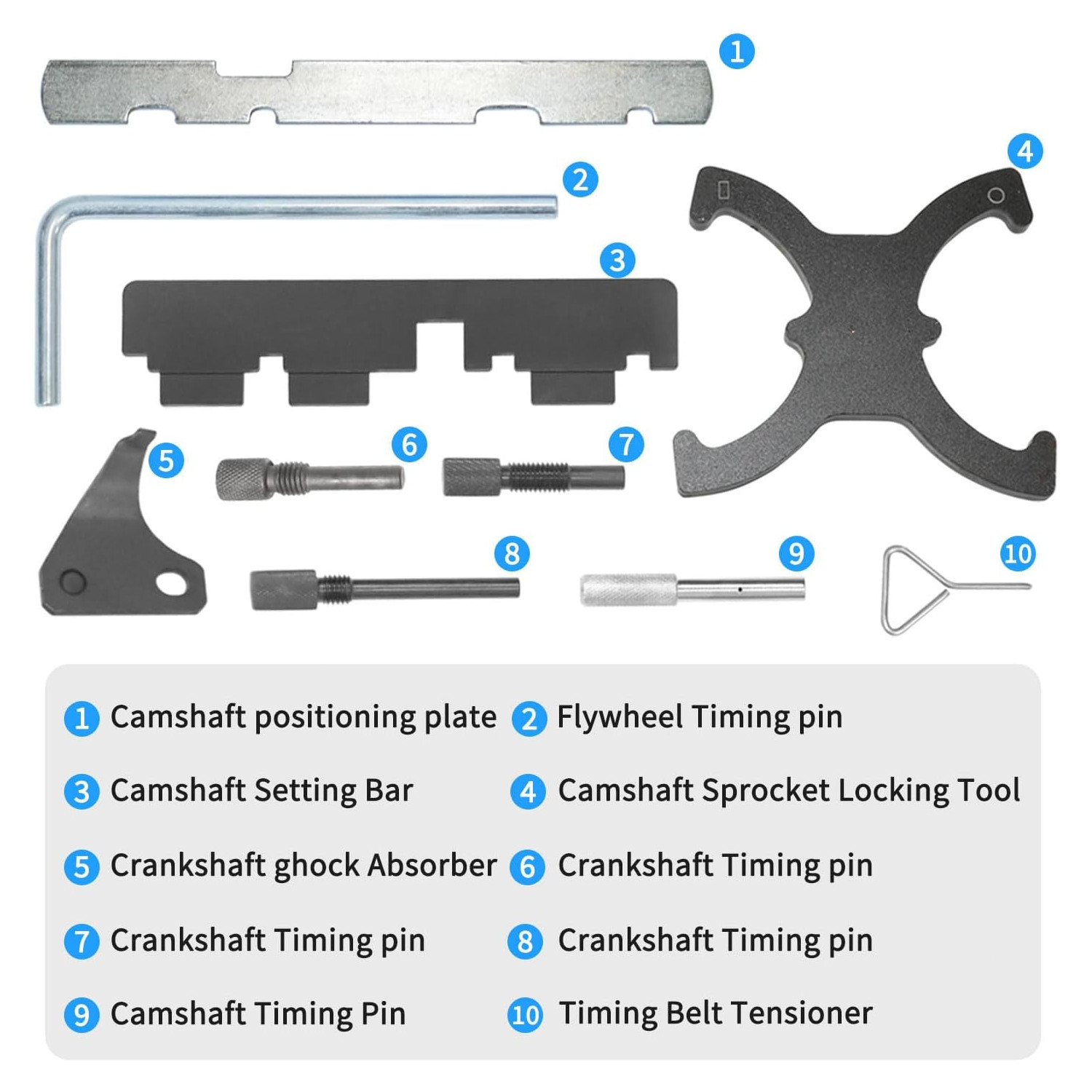 ZKTOOL Camshaft Timing Locking Tool for Ford fusion Escape Focus Fiesta Mazada