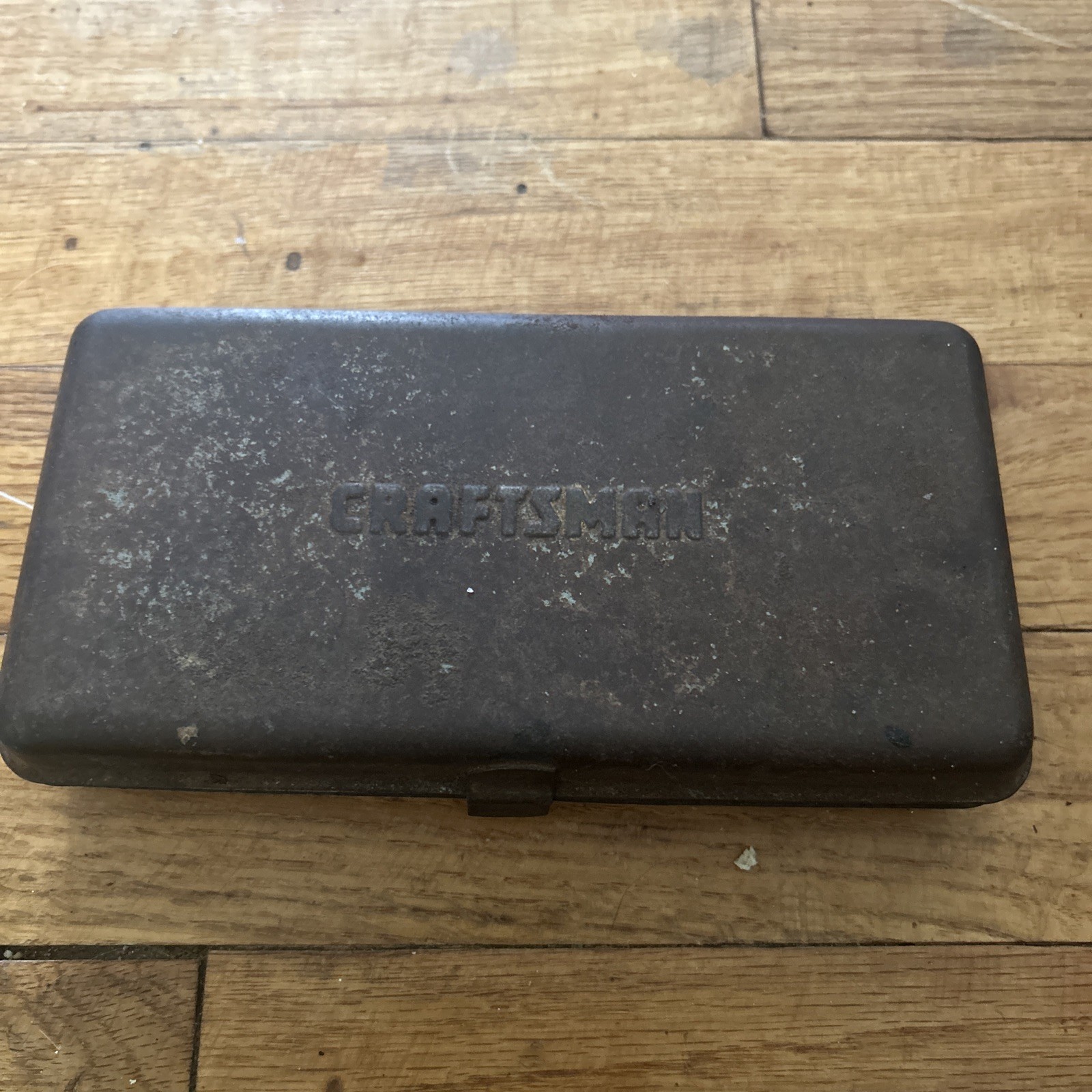 Vintage 1950’s Craftsman 1/4″ Drive Socket Set With Metal Case USA Incomplete