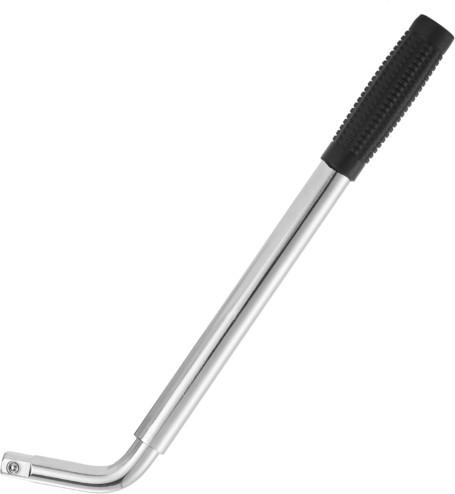 Telescoping Lug Wrench 1/2 Drive with 17 19mm 21 23mm Sockets for Tire and Nut