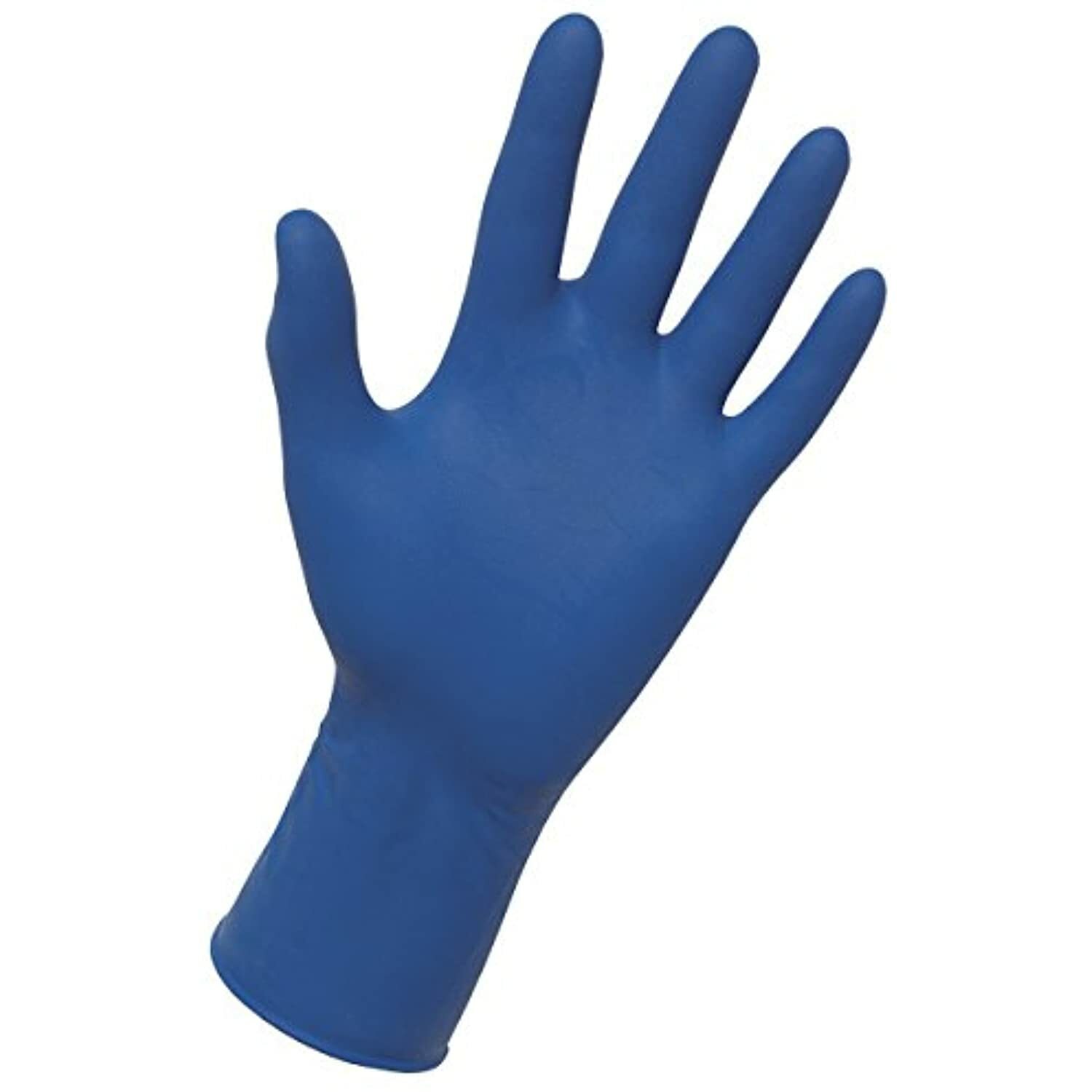 SAS Safety 6604 Thickster X-Large Textured Exam Grade Latex Gloves, Blue