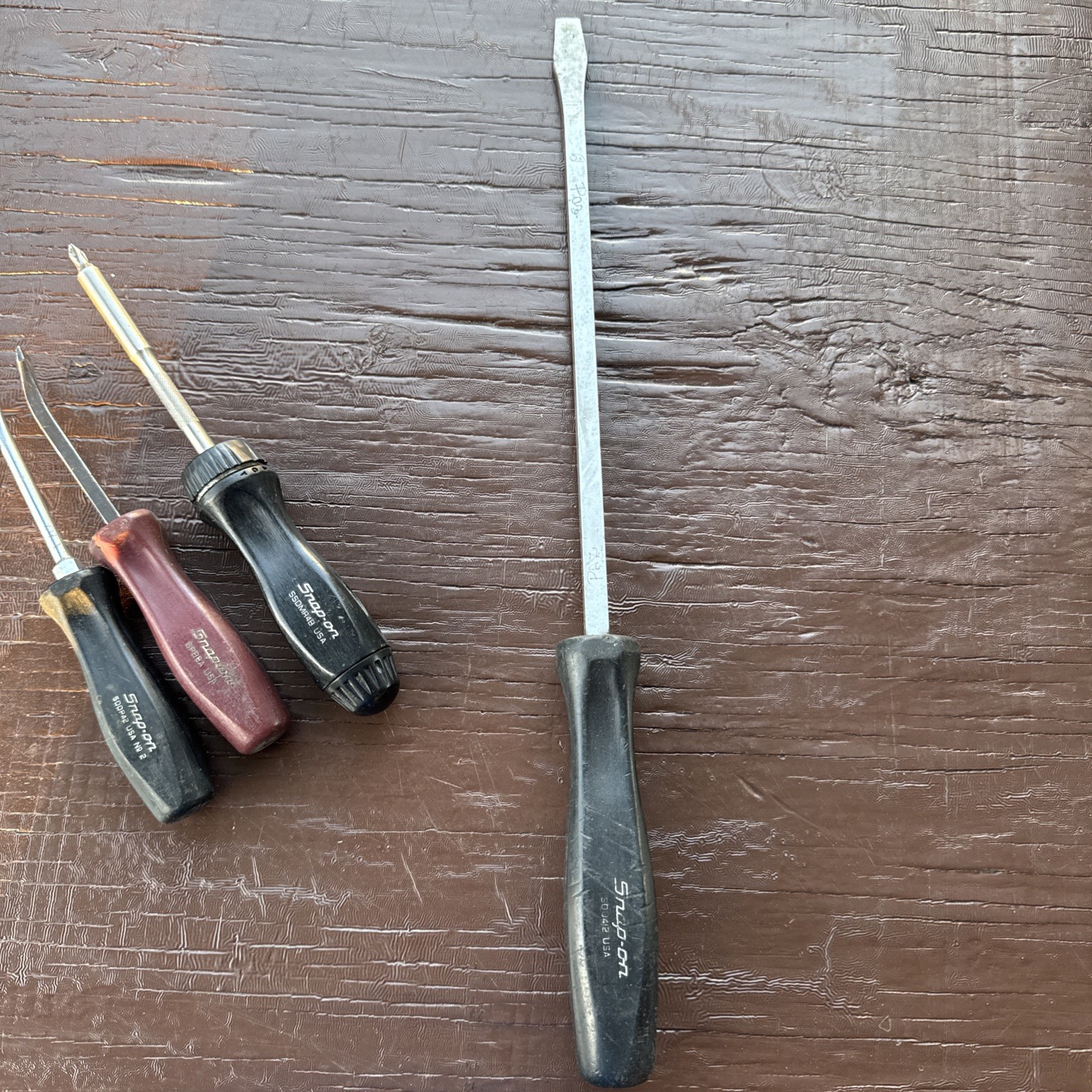 Snap On SDD412 Flat Head Screw Driver SSDP42 number 2 flat screwdriver, SPBBA