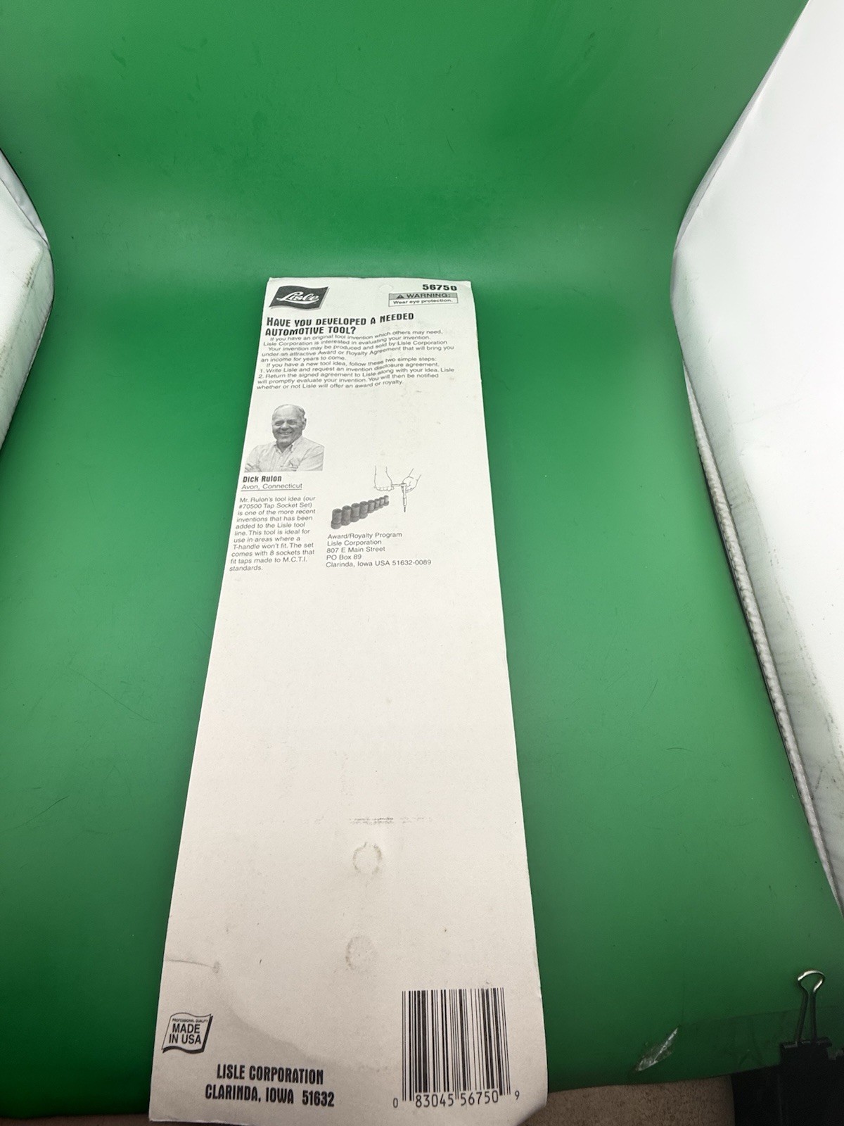 NEW Lisle SEAL PULLER (Part # 56750 Made in the USA (NOS) Excellent Condition