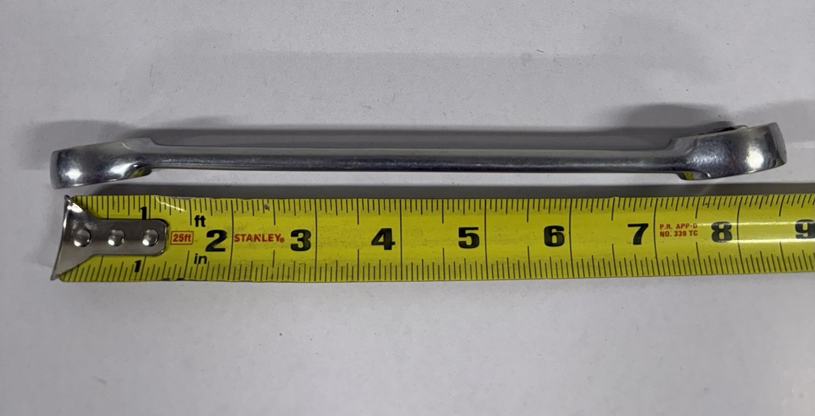 Snap On 5/8″-11/16″ 6PT SAE Chrome Flare Nut End Wrench RXFS2022A