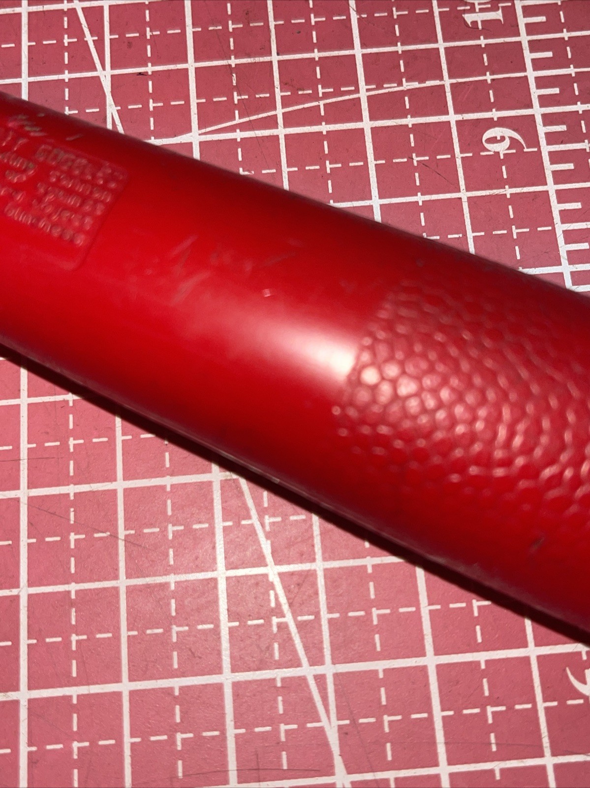 Vintage Stanley USA 13 In Red Fiberglass Handle Claw Hammer 1.9 Lb USA 🇺🇸 13”