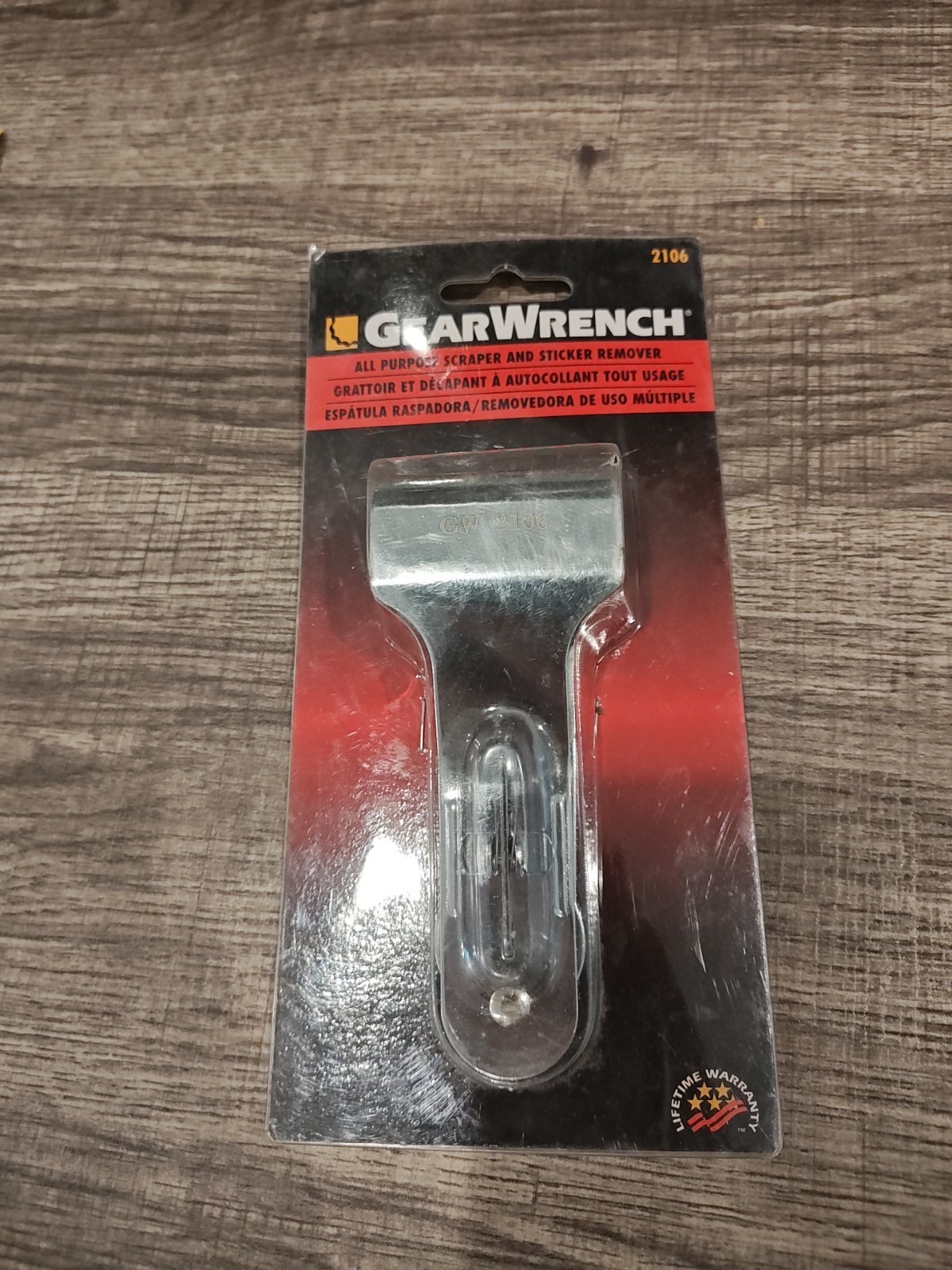 Gearwrench KD Tools 2106 Scraper & Sticker Remover – All Purpose